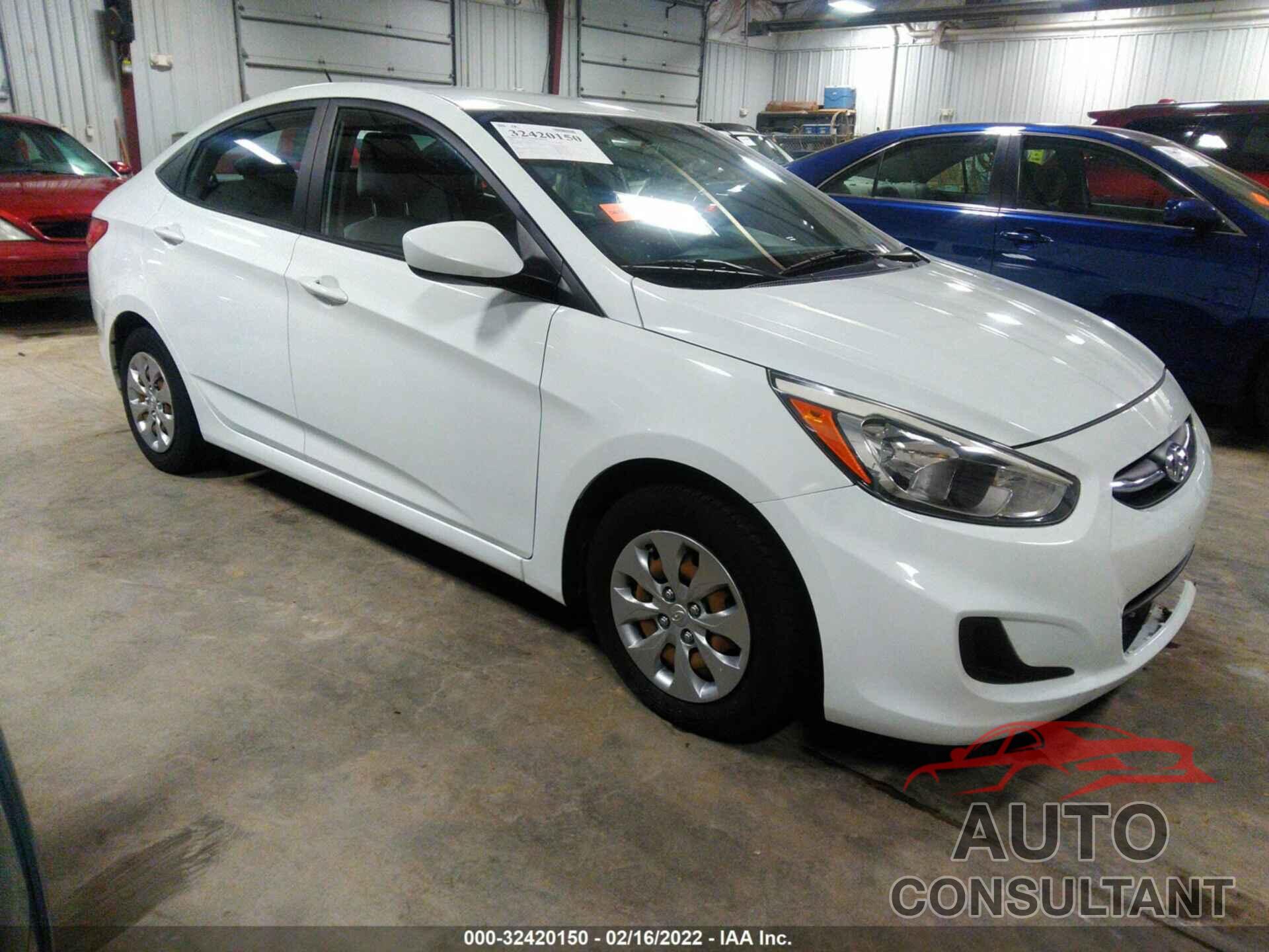 HYUNDAI ACCENT 2016 - KMHCT4AE2GU013420