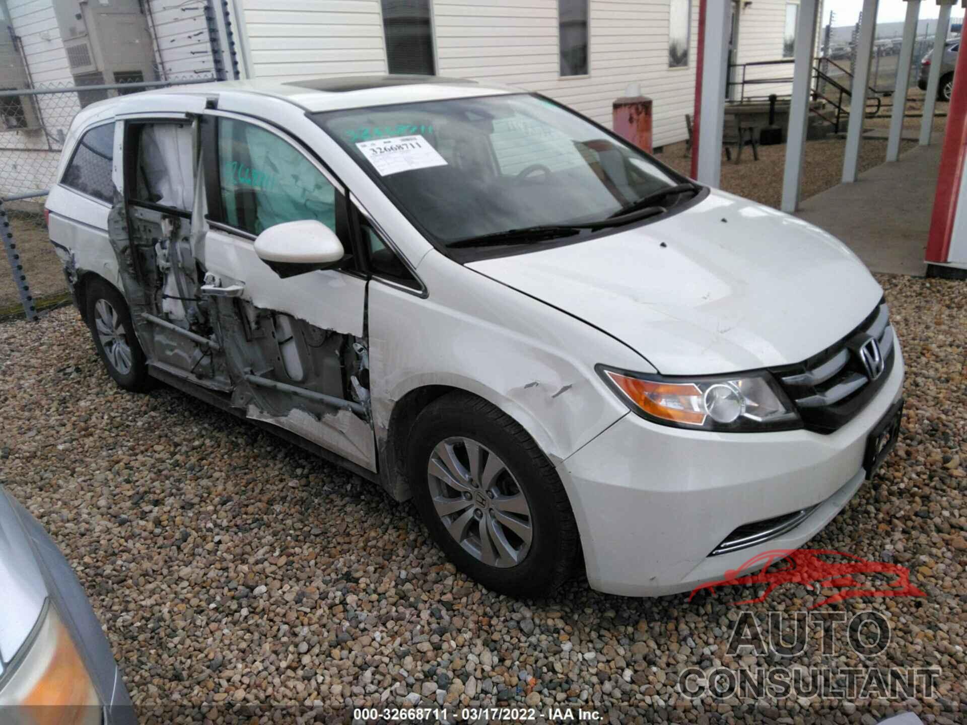 HONDA ODYSSEY 2016 - 5FNRL5H67GB067761