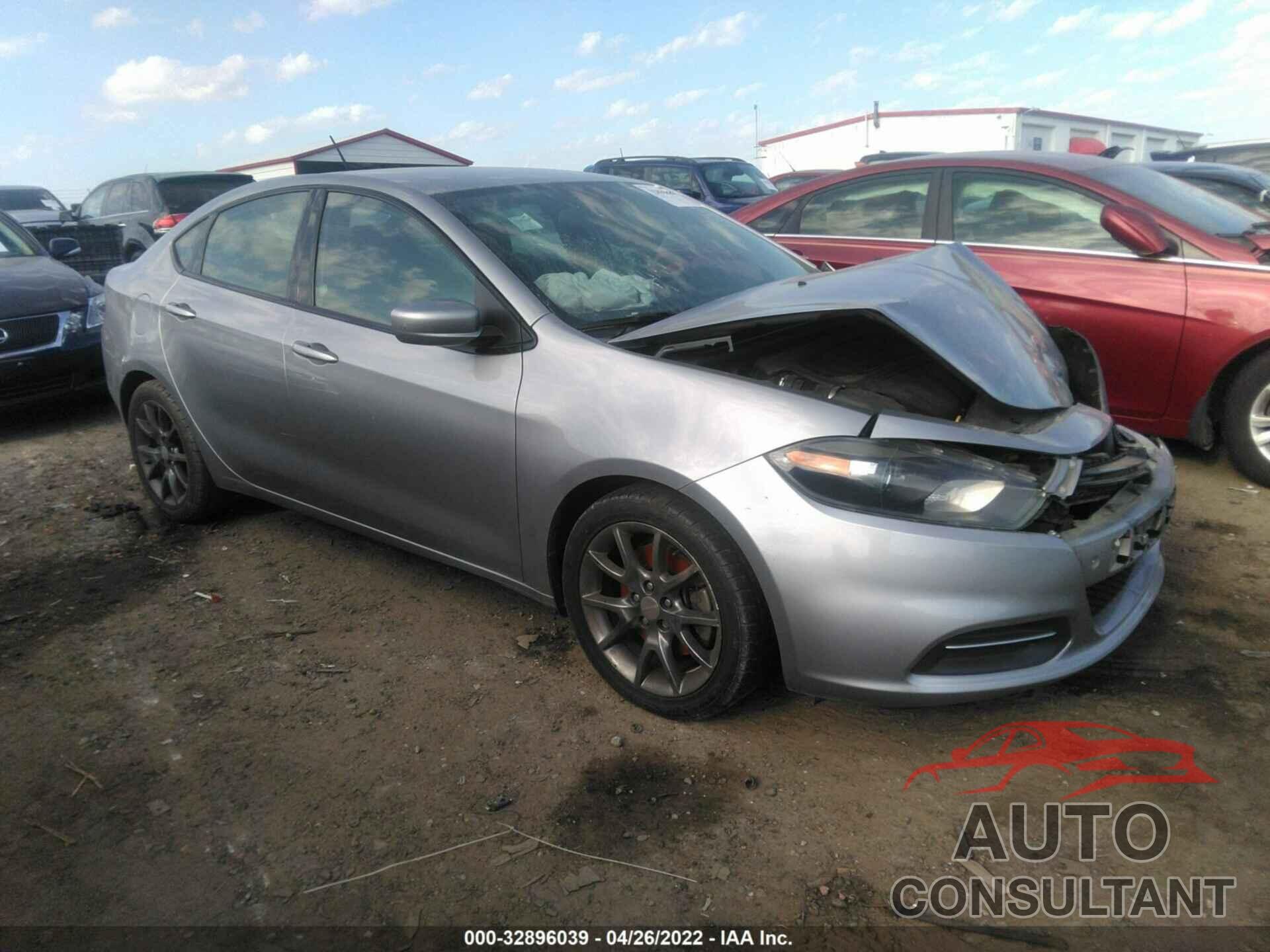 DODGE DART 2016 - 1C3CDFAA3GD606847