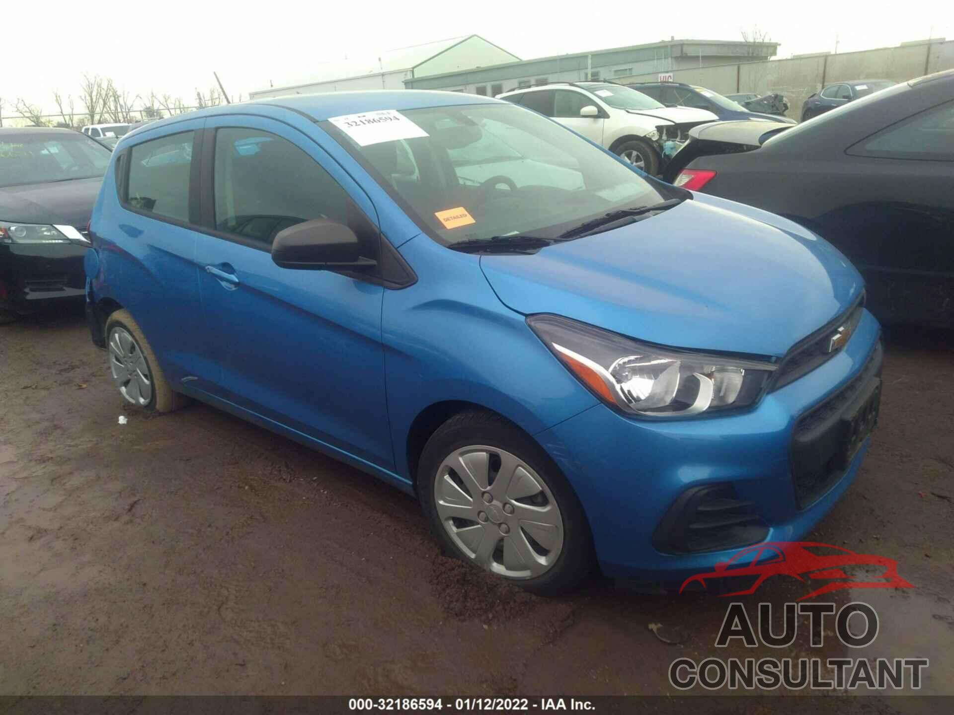 CHEVROLET SPARK 2018 - KL8CB6SA0JC480923