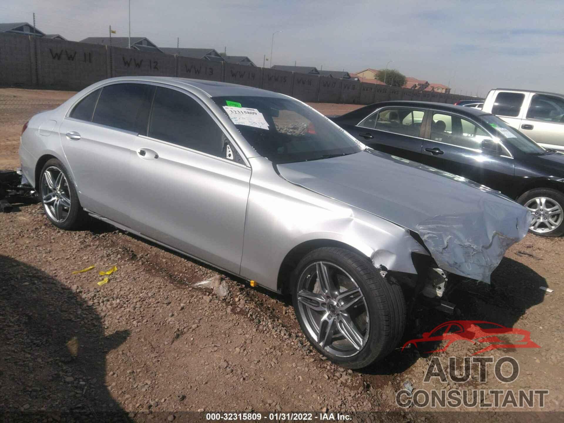 MERCEDES-BENZ E-CLASS 2019 - WDDZF4JB2KA685201