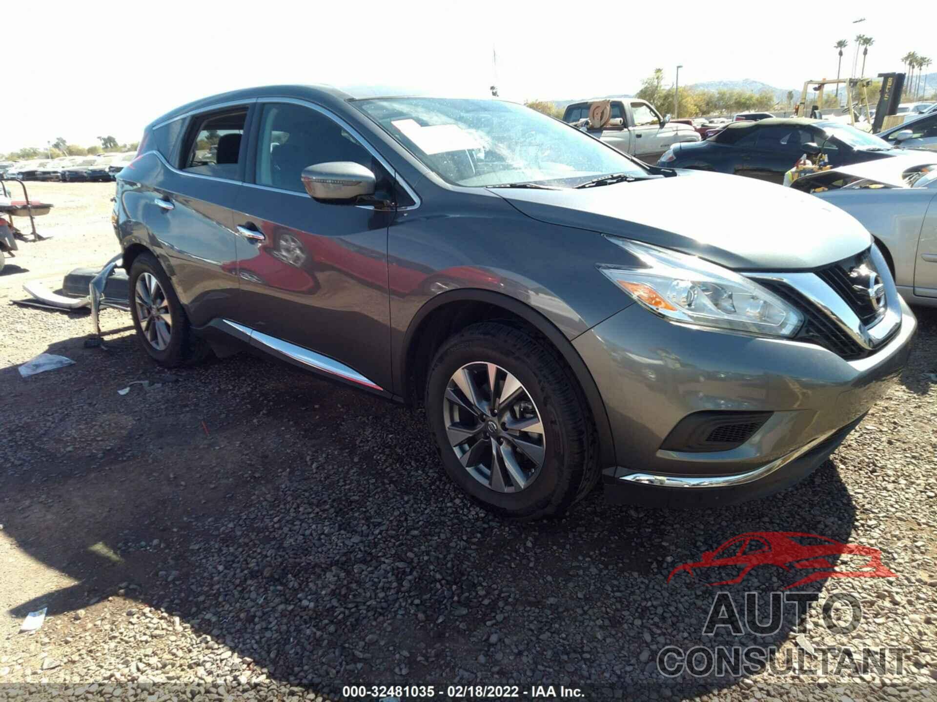 NISSAN MURANO 2016 - 5N1AZ2MG7GN106032