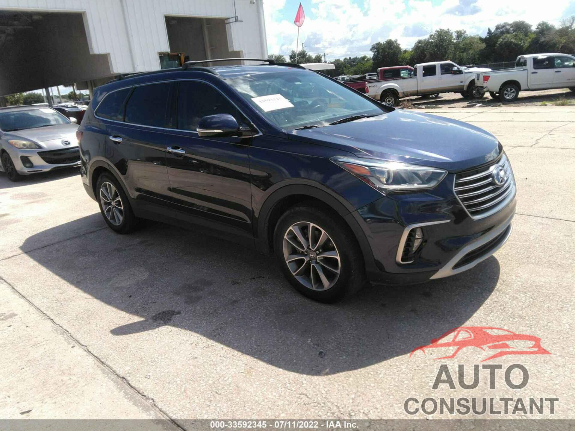 HYUNDAI SANTA FE 2017 - KM8SN4HF8HU228340