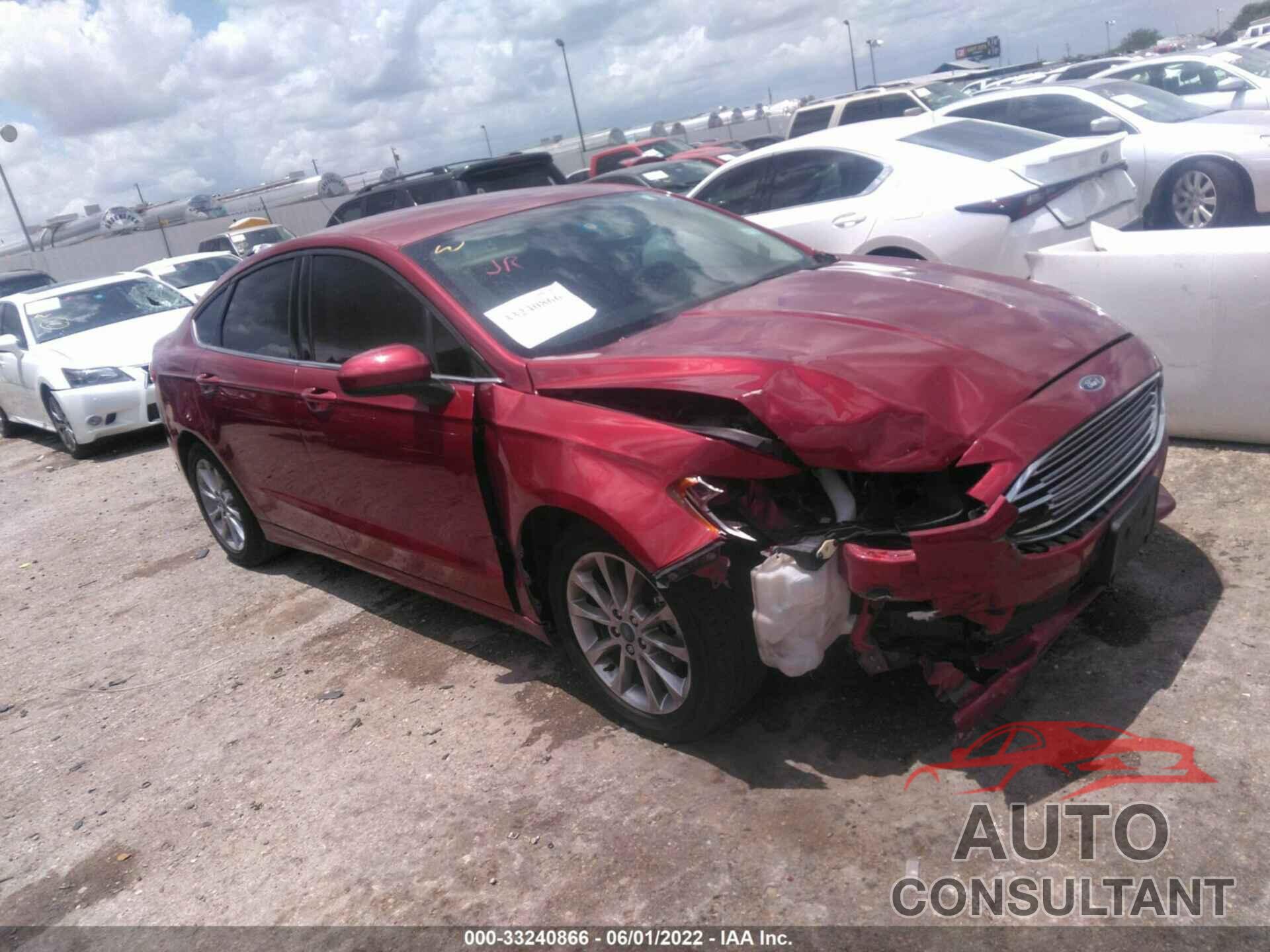 FORD FUSION 2017 - 3FA6P0HD4HR406524