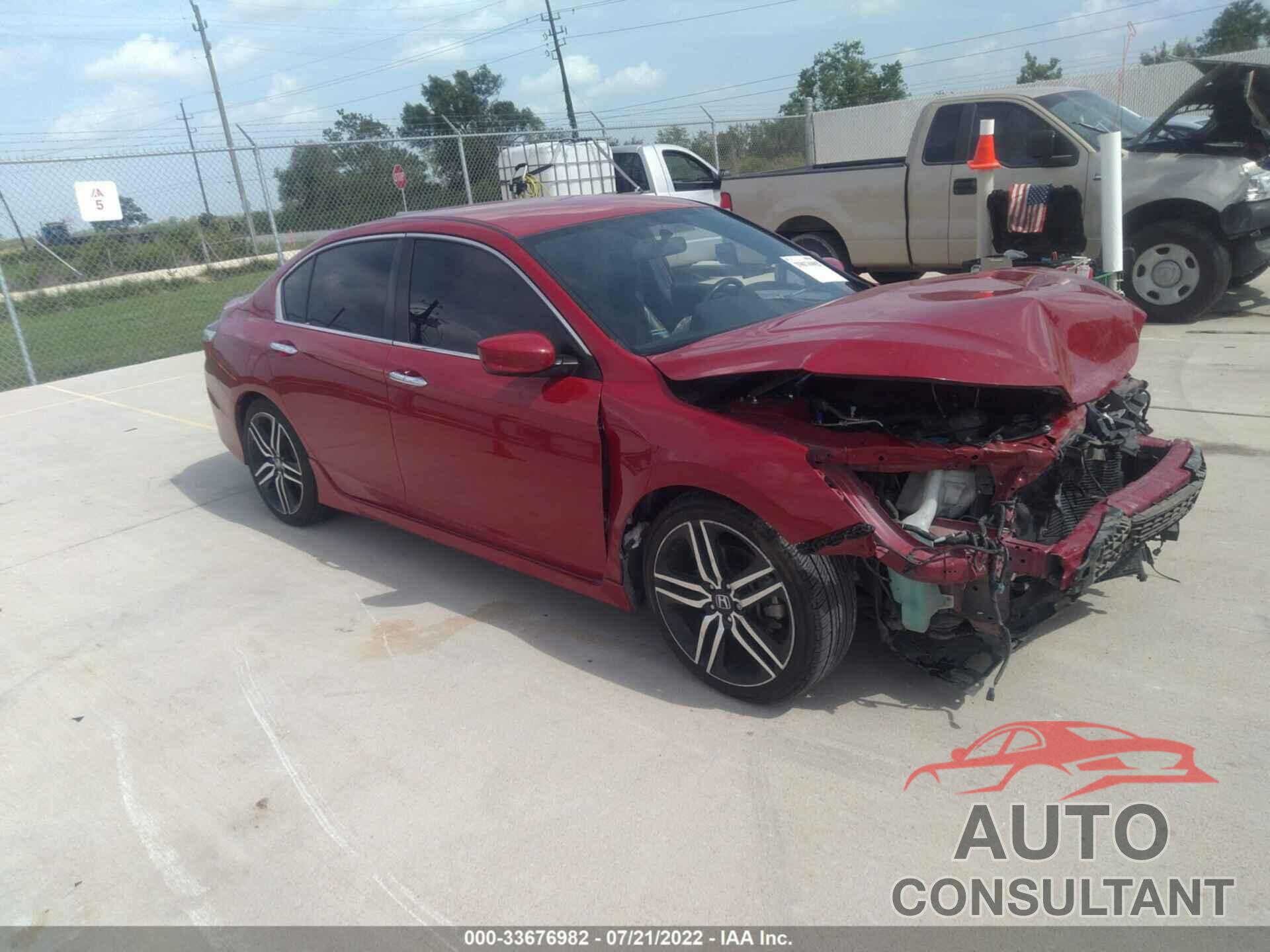 HONDA ACCORD SEDAN 2017 - 1HGCR2F50HA116761