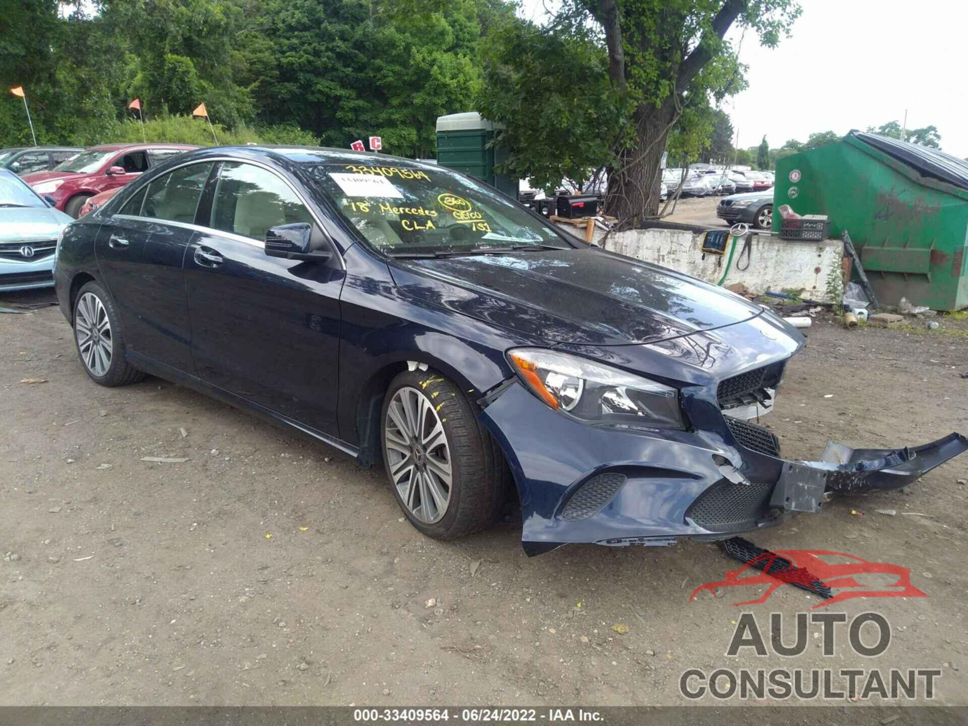 MERCEDES-BENZ CLA 2018 - WDDSJ4GB7JN595718