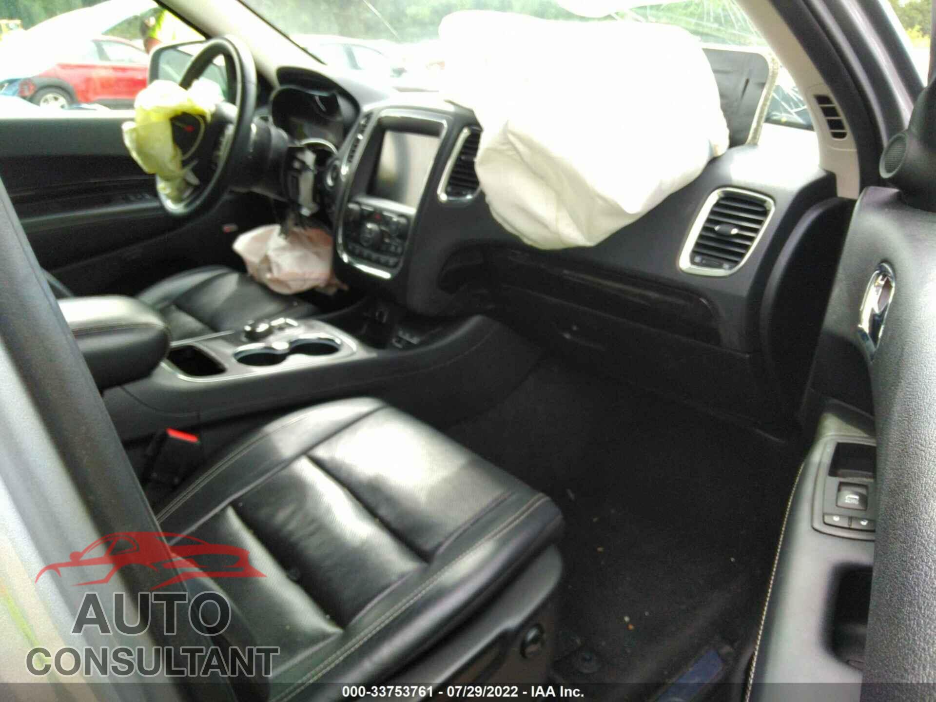 DODGE DURANGO 2017 - 1C4RDJEG8HC737335