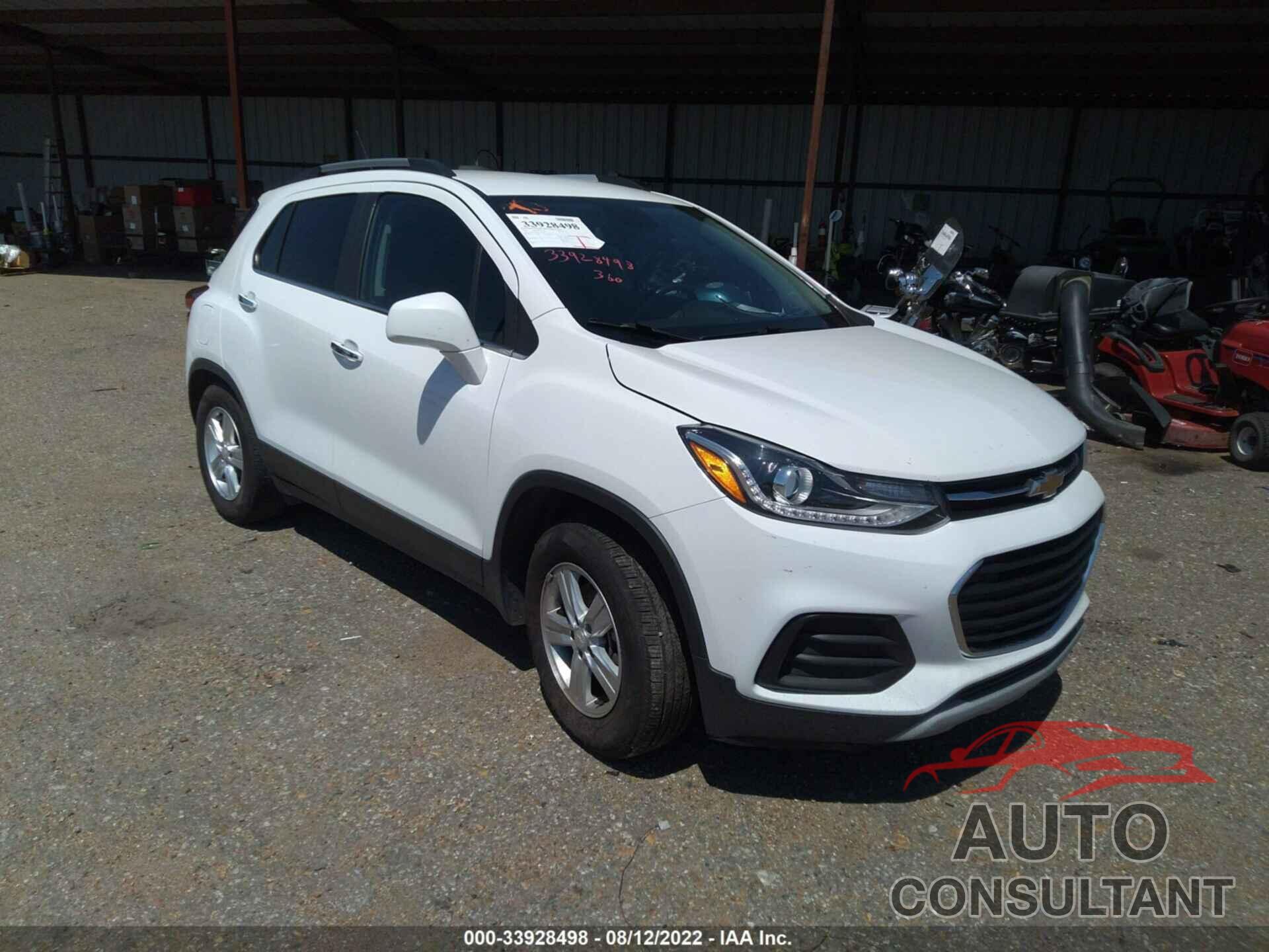 CHEVROLET TRAX 2017 - 3GNCJLSB2HL271268