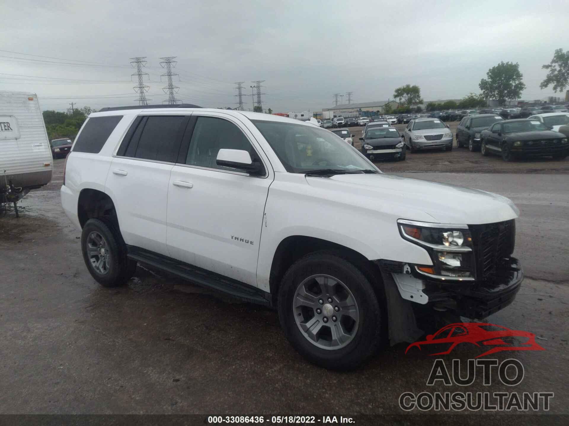 CHEVROLET TAHOE 2020 - 1GNSCAKC8LR286863