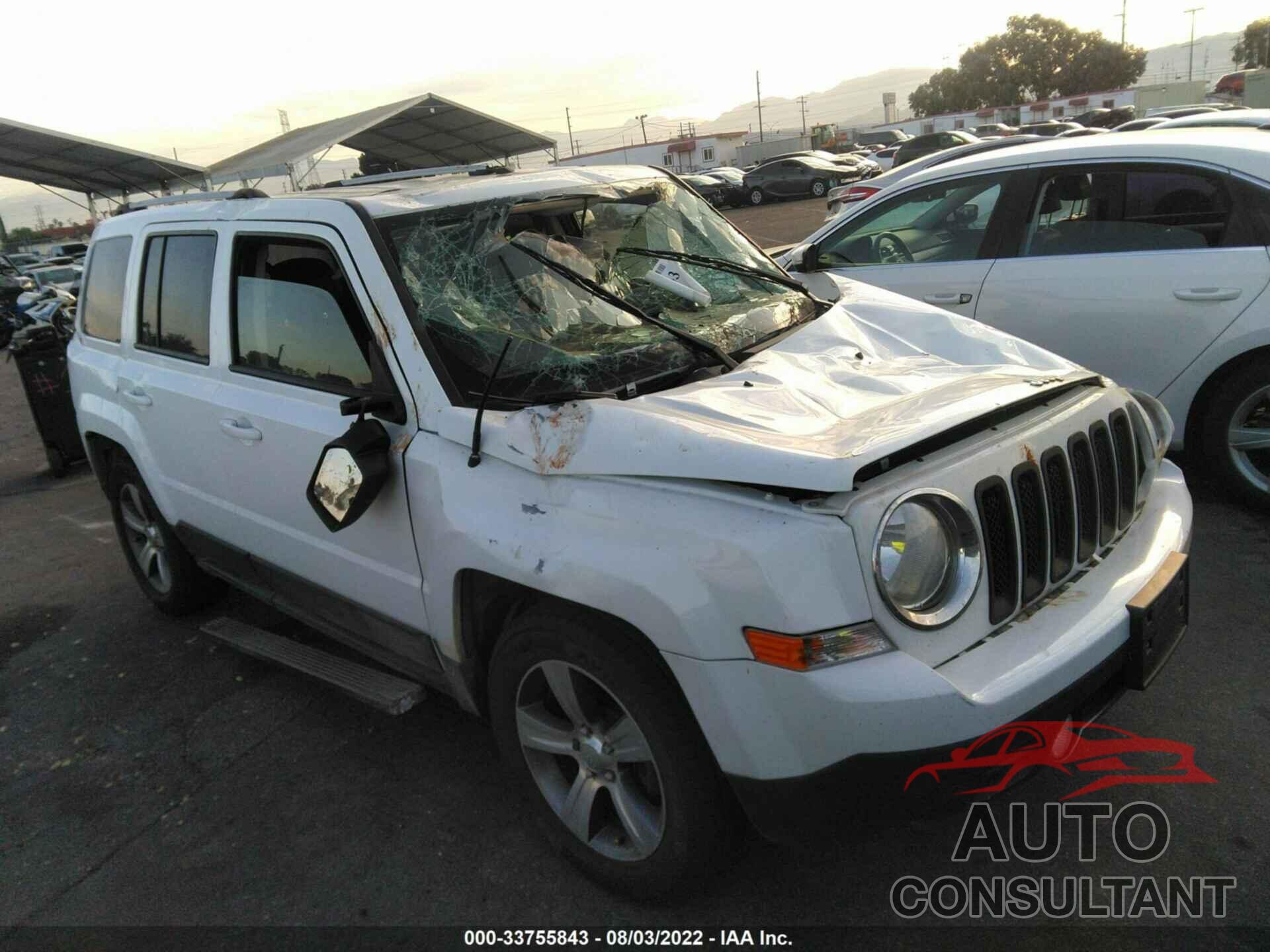 JEEP PATRIOT 2016 - 1C4NJPFA9GD748521