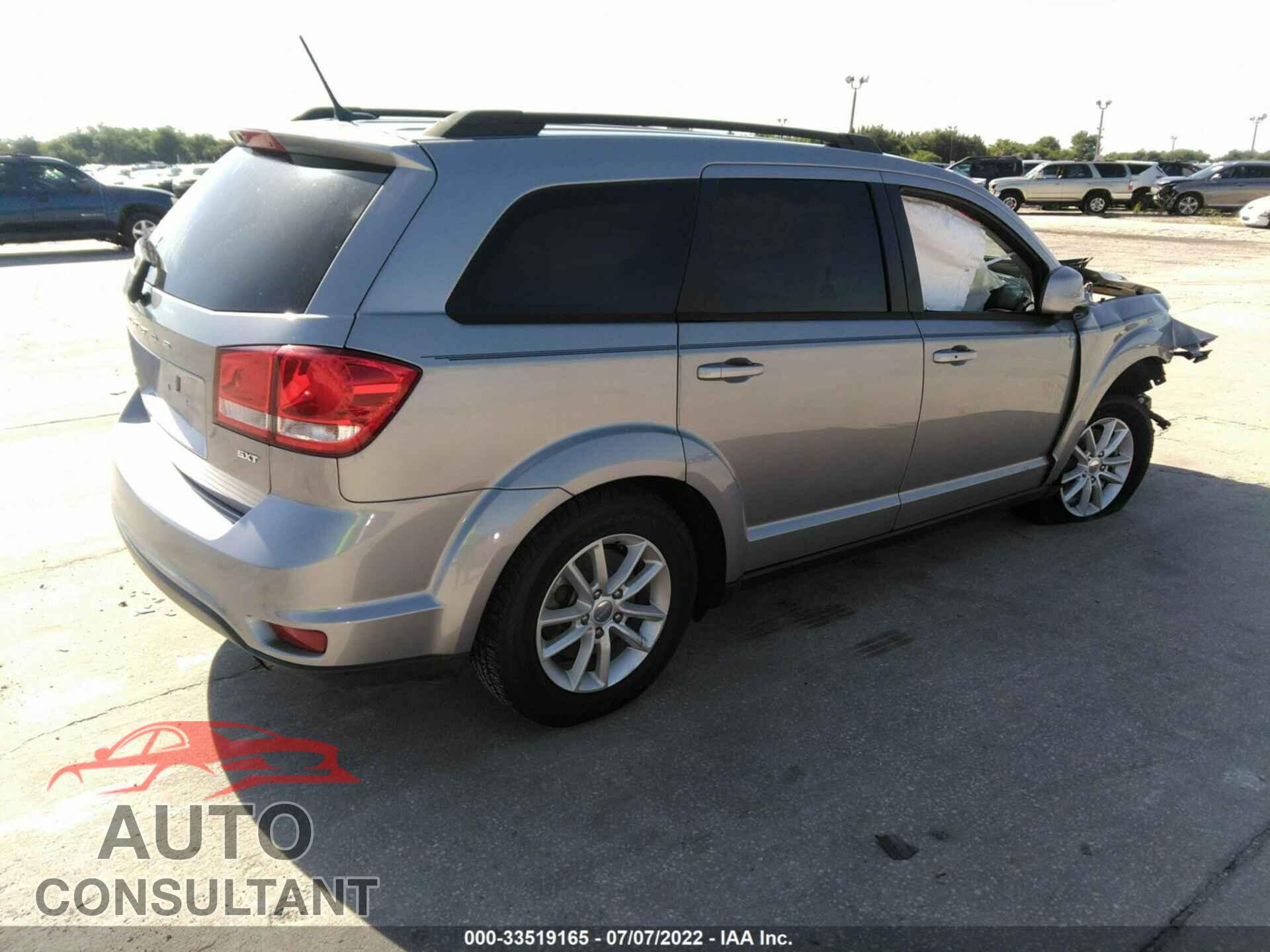 DODGE JOURNEY 2016 - 3C4PDCBBXGT217619
