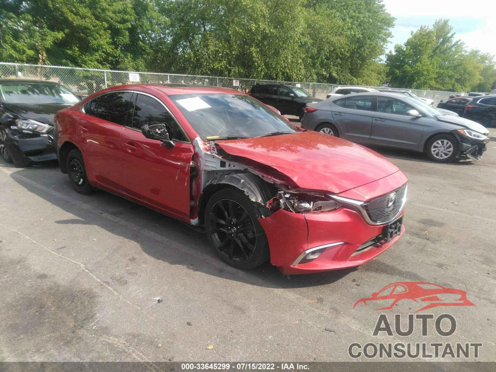 MAZDA MAZDA6 2016 - JM1GJ1W56G1431404