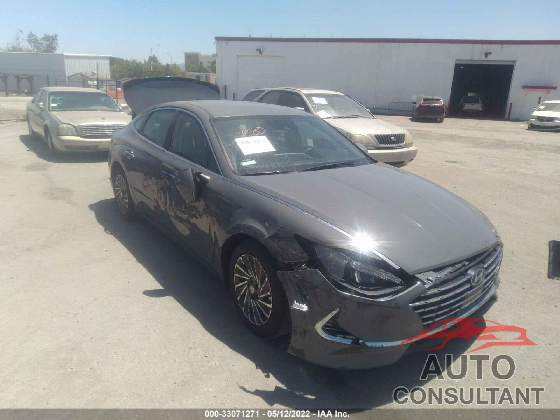 HYUNDAI SONATA HYBRID 2021 - KMHL34JJ4MA027555