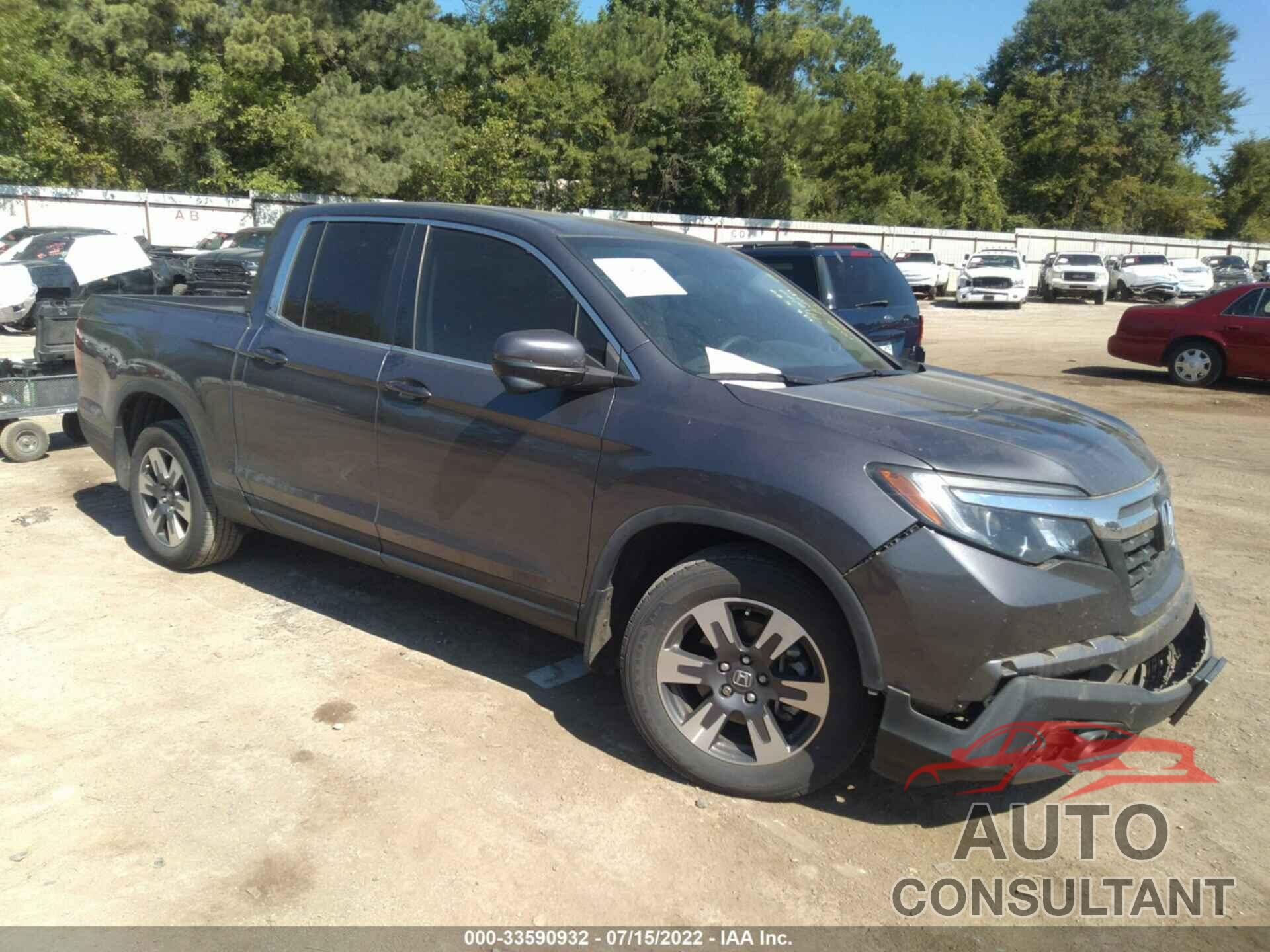 HONDA RIDGELINE 2019 - 5FPYK2F69KB003107