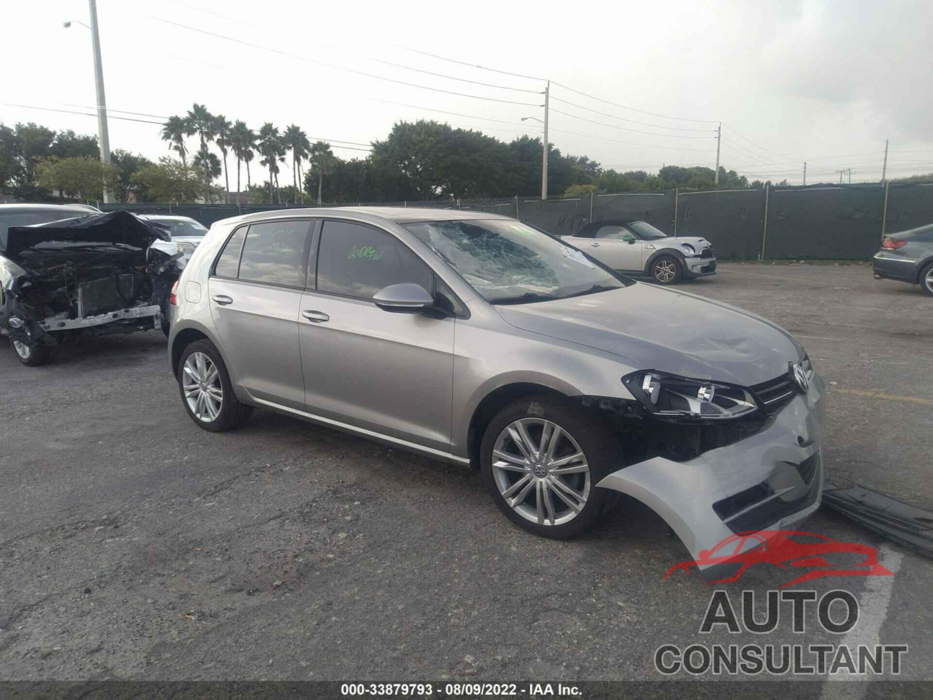 VOLKSWAGEN GOLF 2016 - 3VW217AU0GM053267