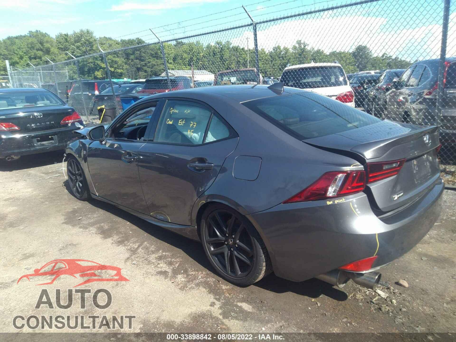 LEXUS IS 350 2015 - JTHCE1D2XF5009802