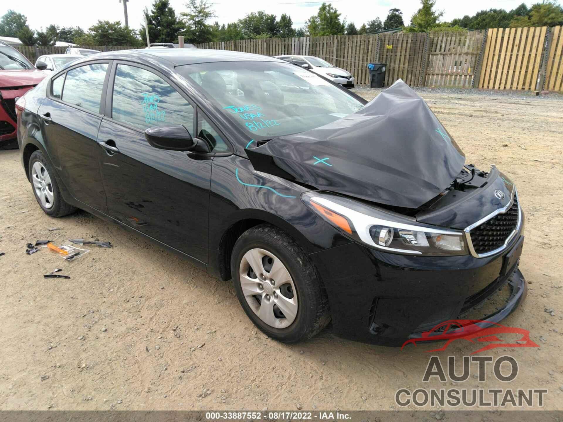 KIA FORTE 2018 - 3KPFK4A73JE271232