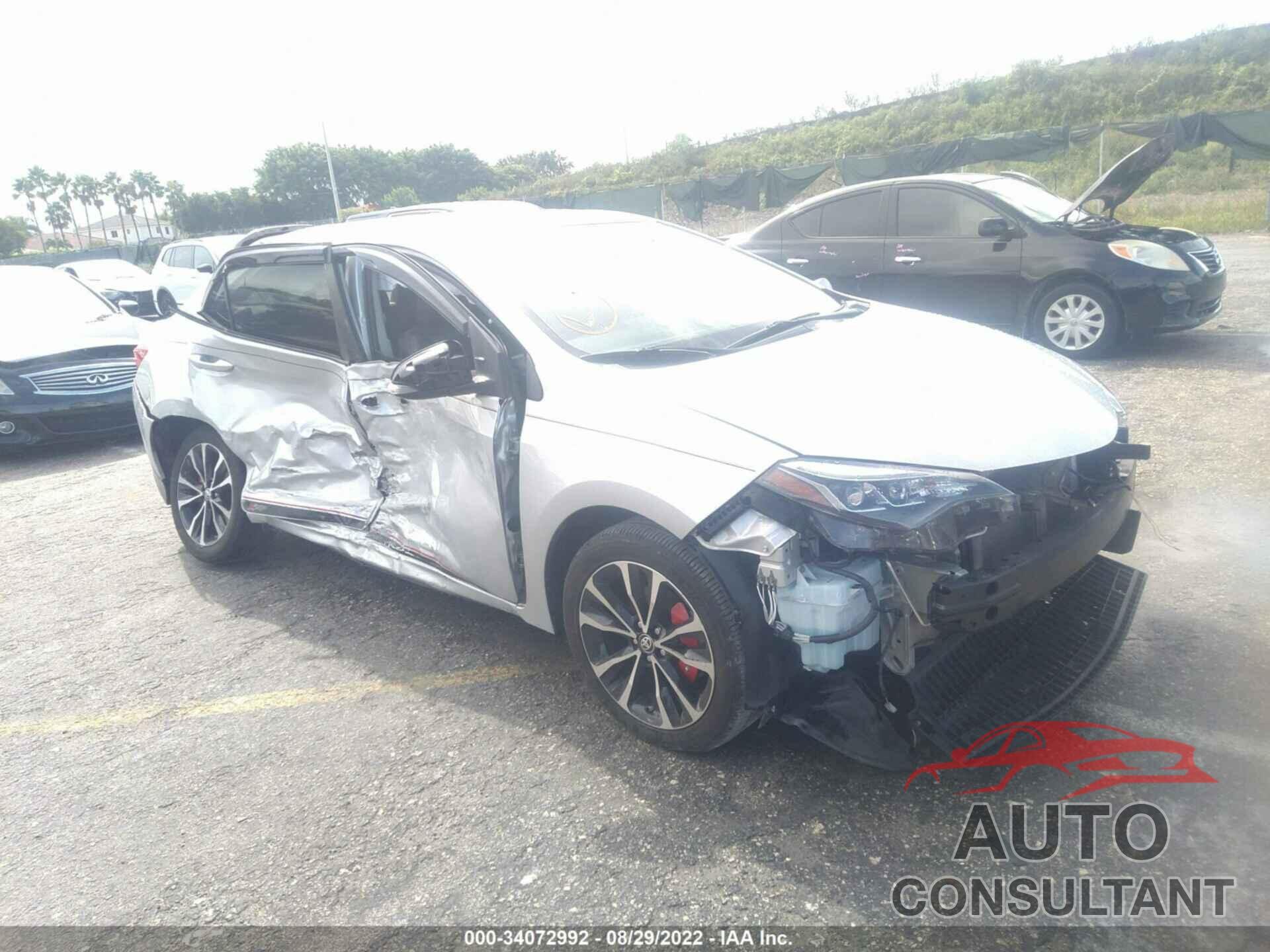 TOYOTA COROLLA 2018 - 5YFBURHE0JP840482