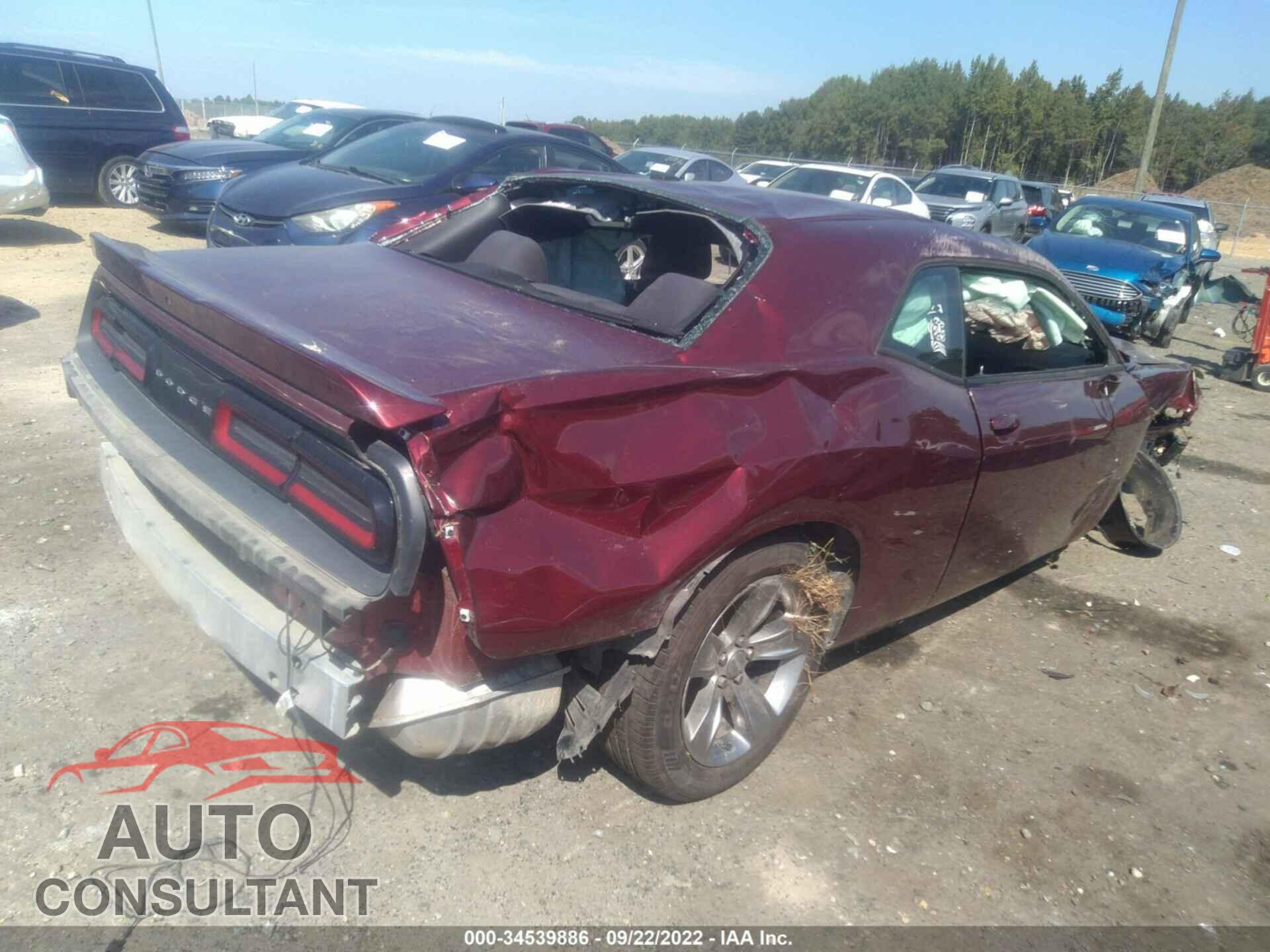 DODGE CHALLENGER 2019 - 2C3CDZAG2KH669052