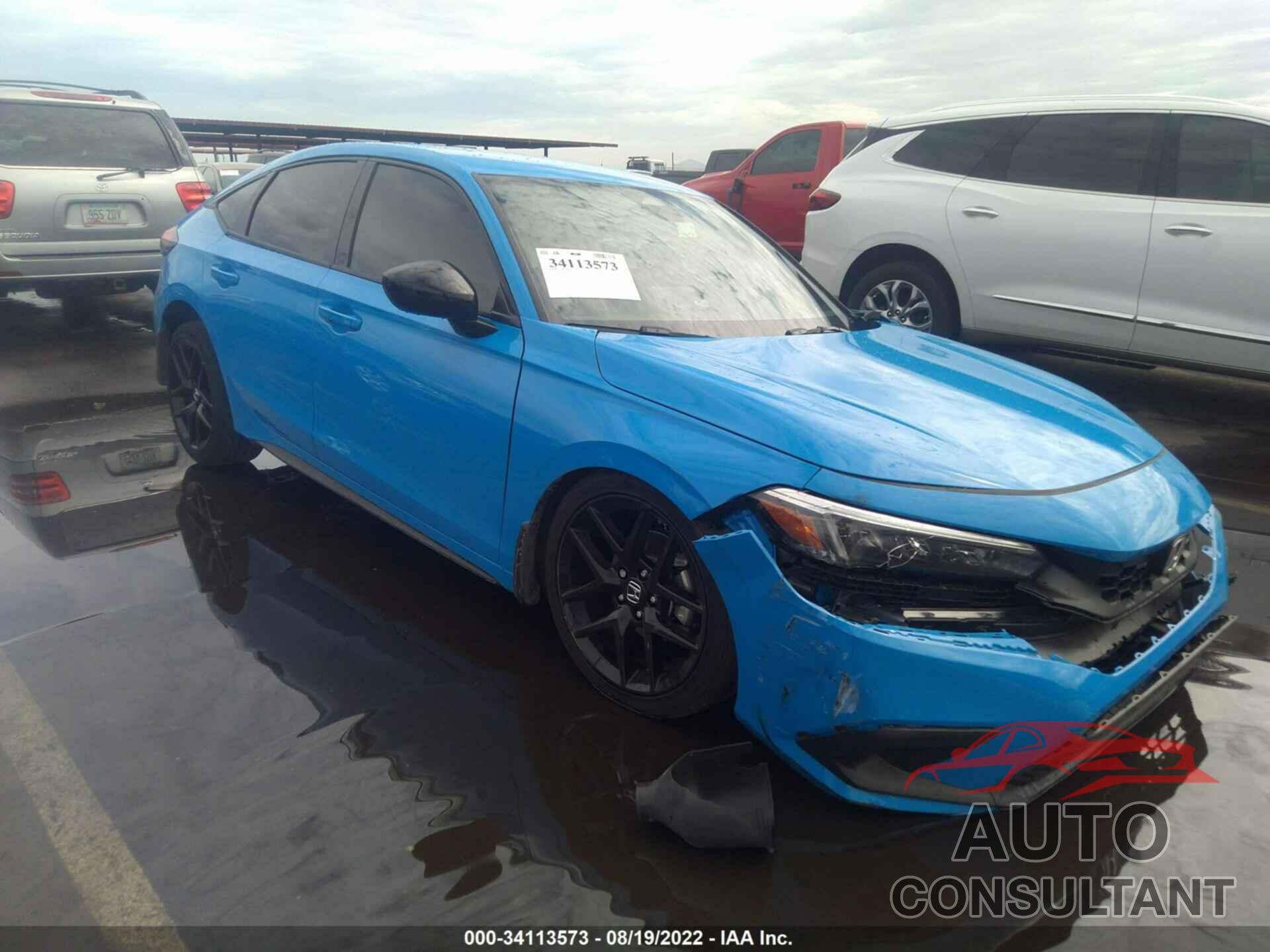 HONDA CIVIC HATCHBACK 2022 - 19XFL2H87NE012653