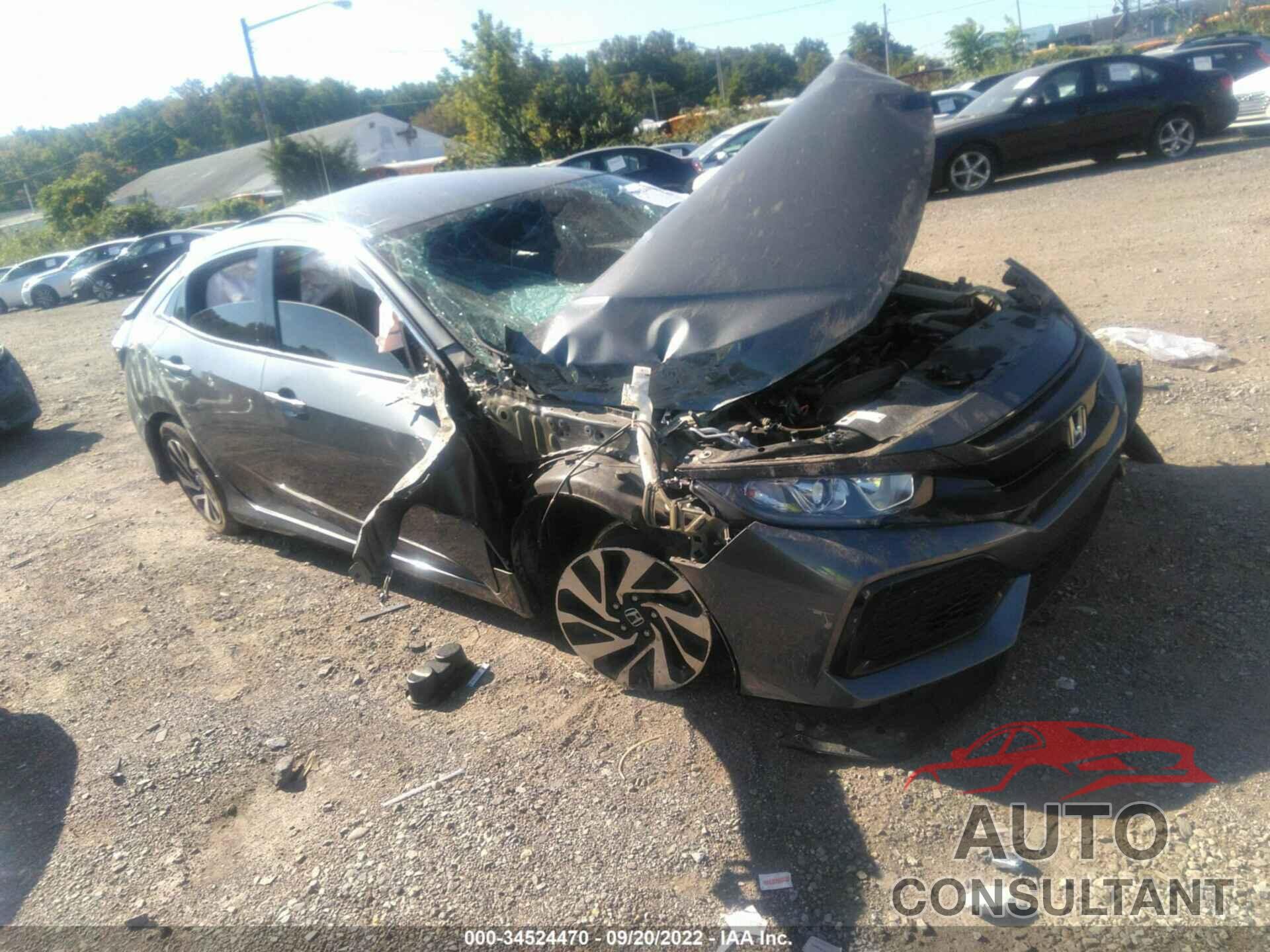 HONDA CIVIC HATCHBACK 2019 - SHHFK7H31KU403564