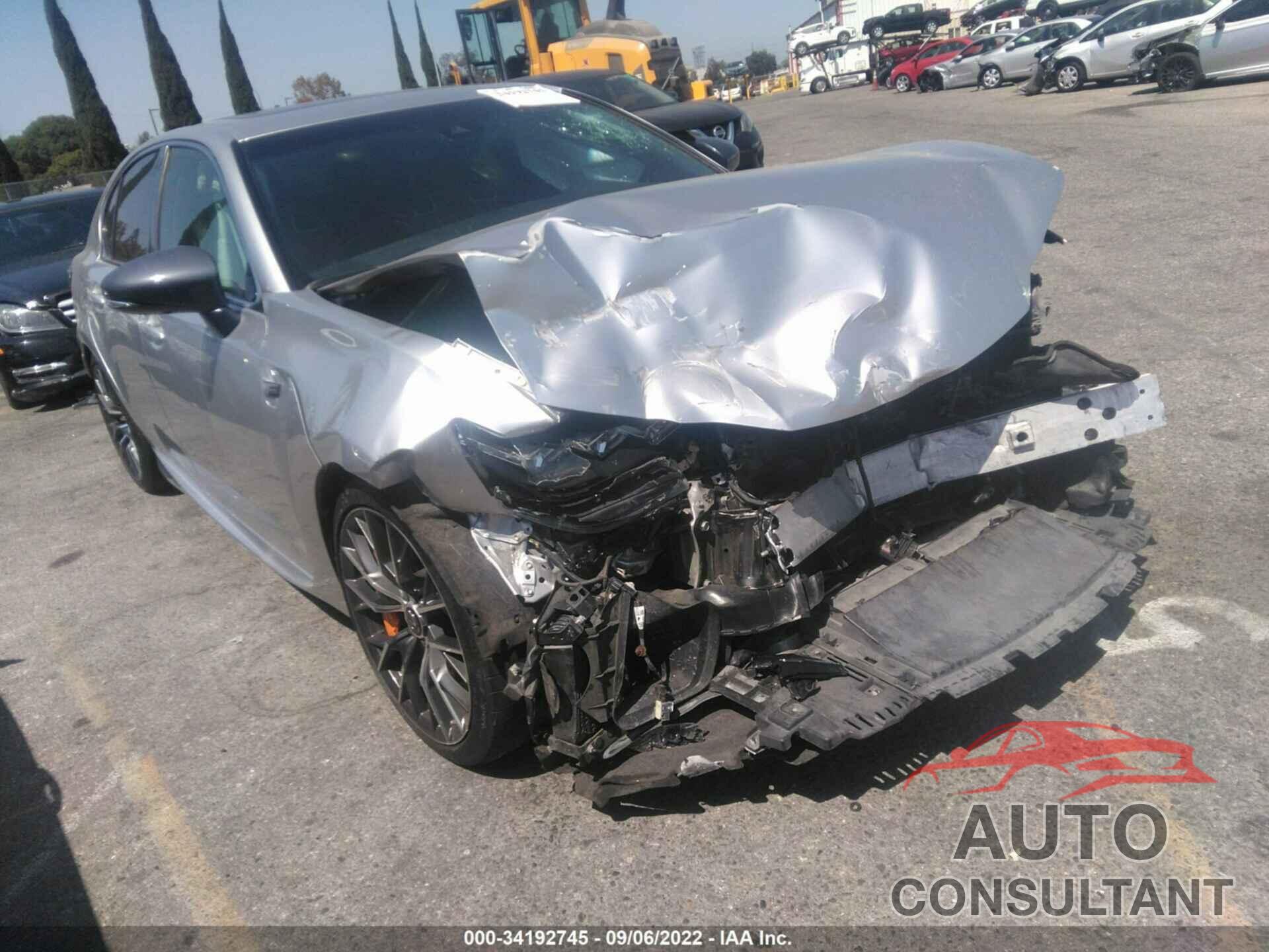 LEXUS GS F 2016 - JTHBP1BL9GA001152