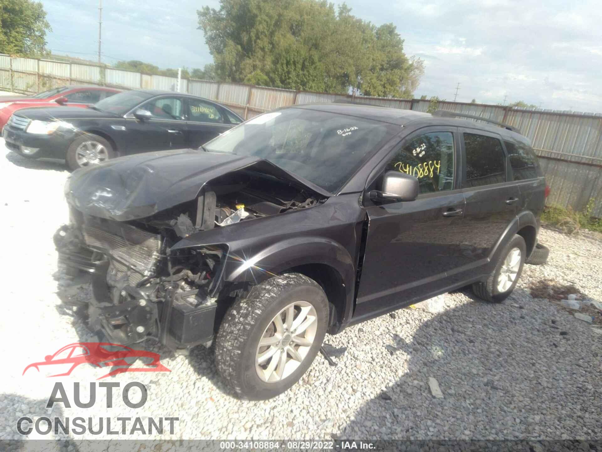 DODGE JOURNEY 2017 - 3C4PDCBG2HT533903