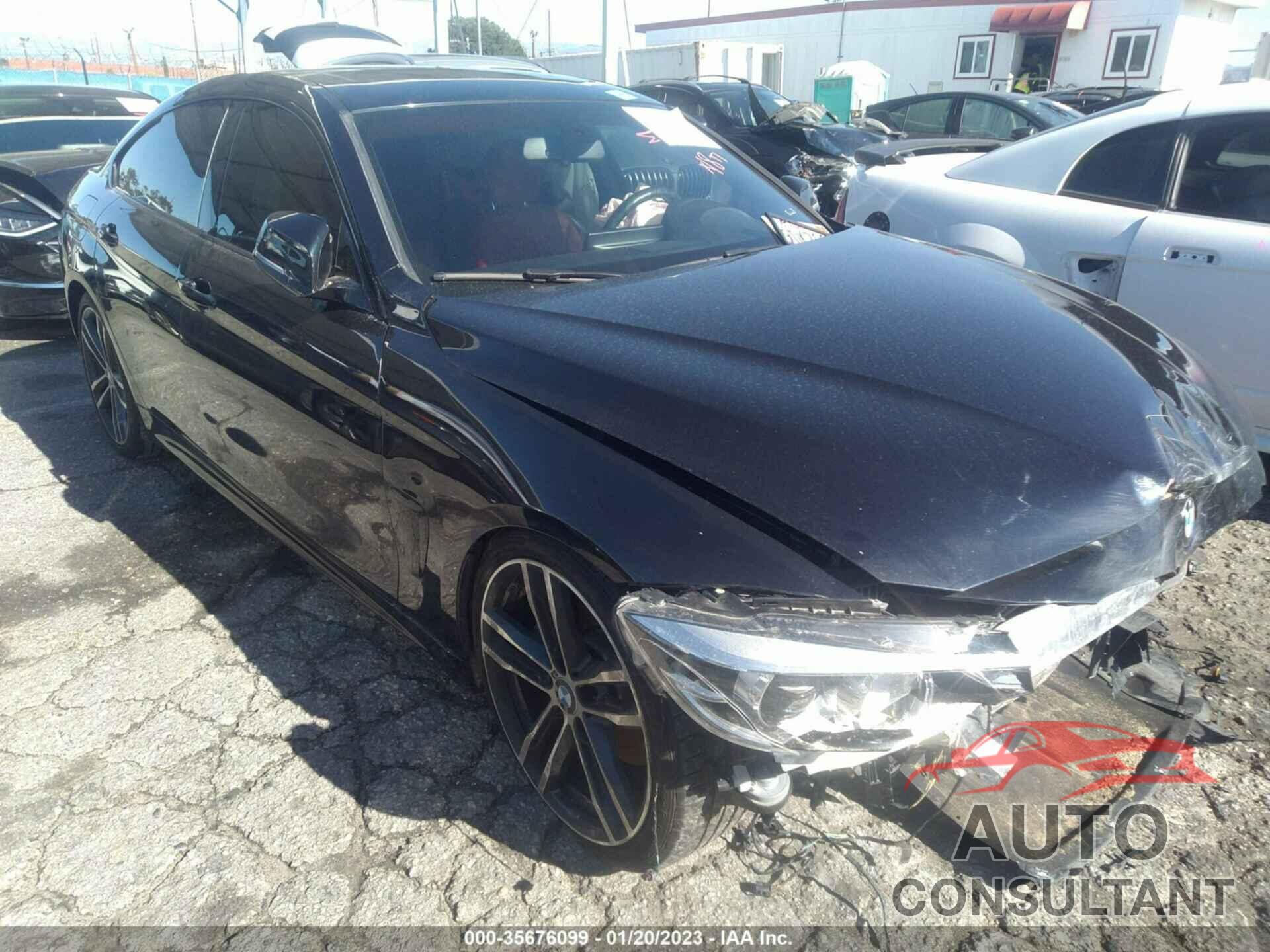 BMW 4 SERIES 2019 - WBA4J5C50KBU79091