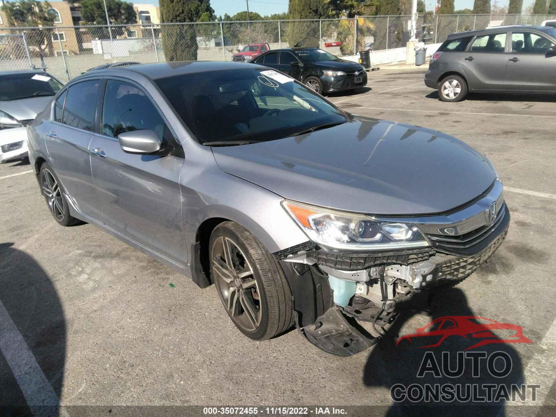 HONDA ACCORD SEDAN 2016 - 1HGCR2F55GA145543