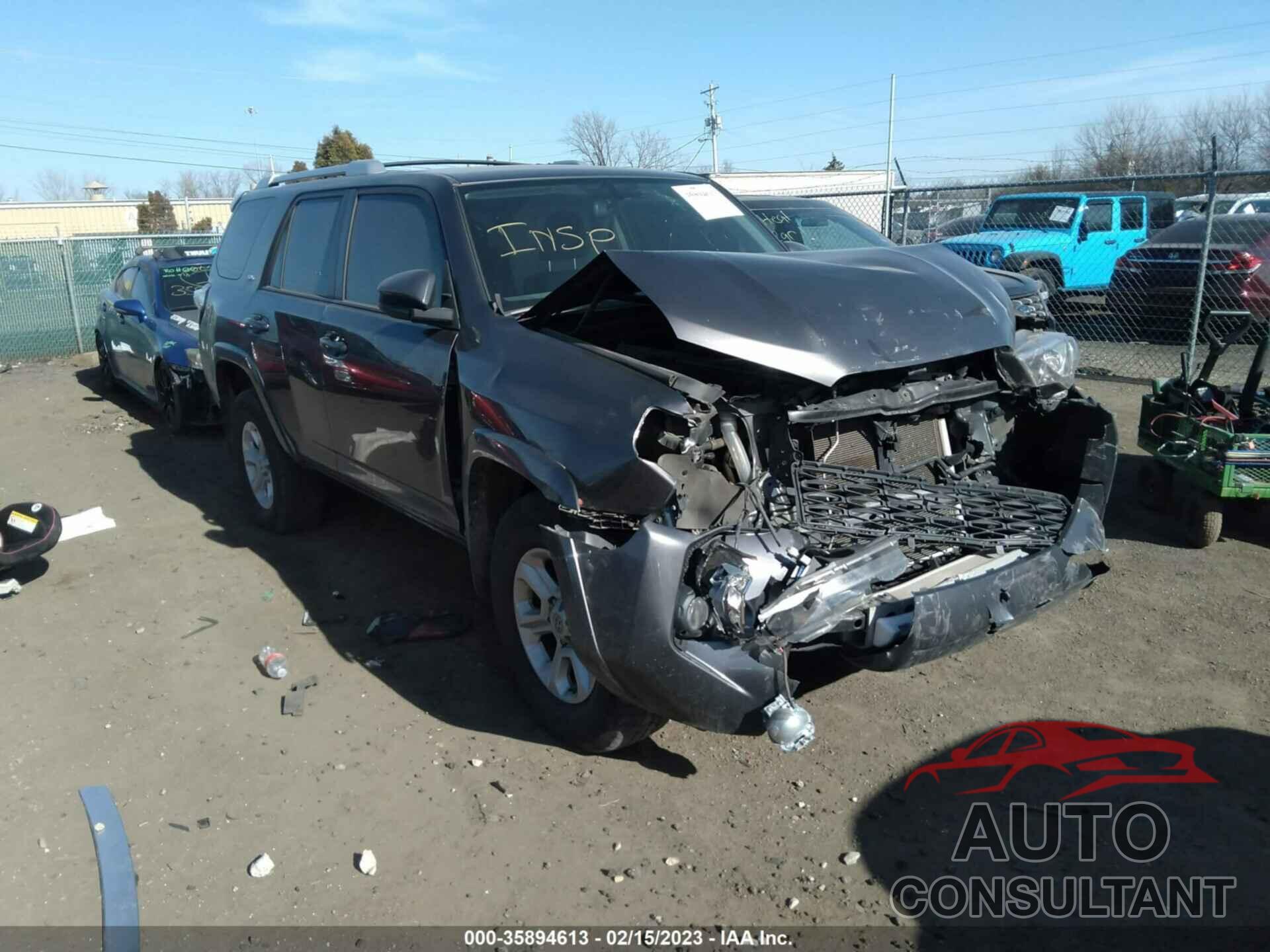 TOYOTA 4RUNNER 2016 - JTEBU5JR3G5365174