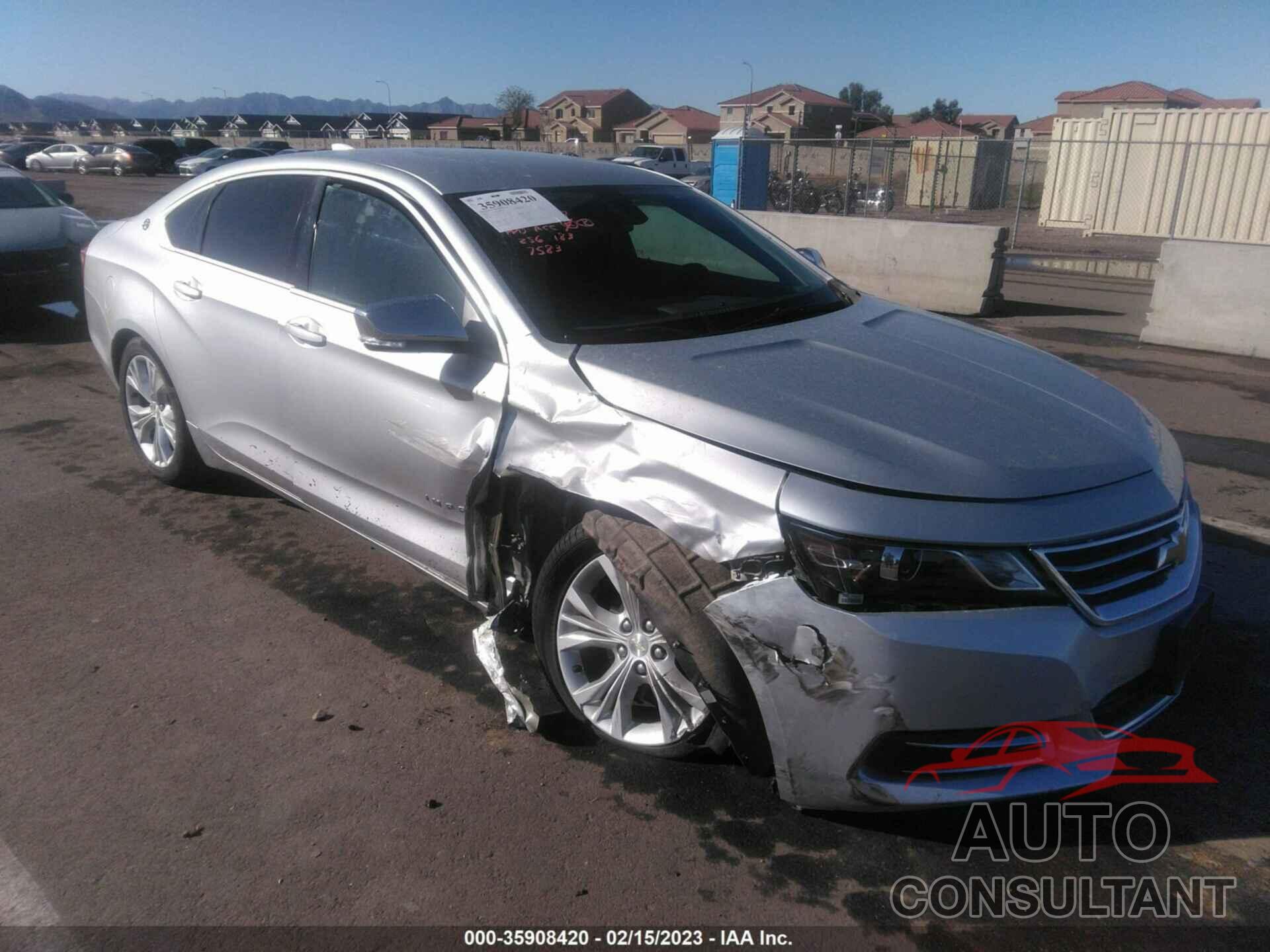 CHEVROLET IMPALA 2015 - 2G1115SLXF9257583