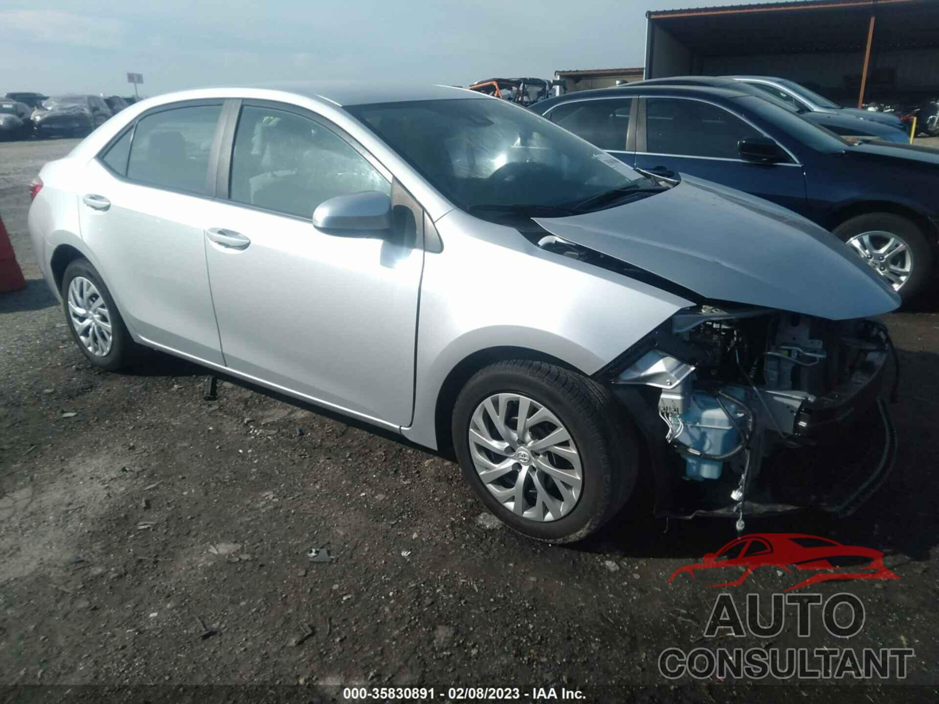 TOYOTA COROLLA 2019 - 2T1BURHE8KC156751