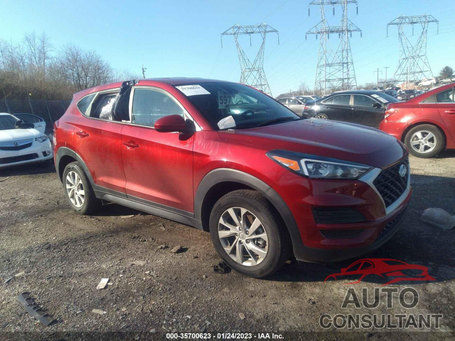 HYUNDAI TUCSON 2021 - KM8J23A47MU404862