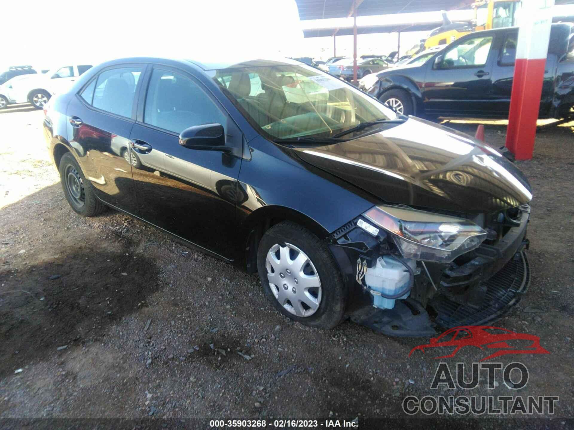 TOYOTA COROLLA 2016 - 2T1BURHE4GC706678
