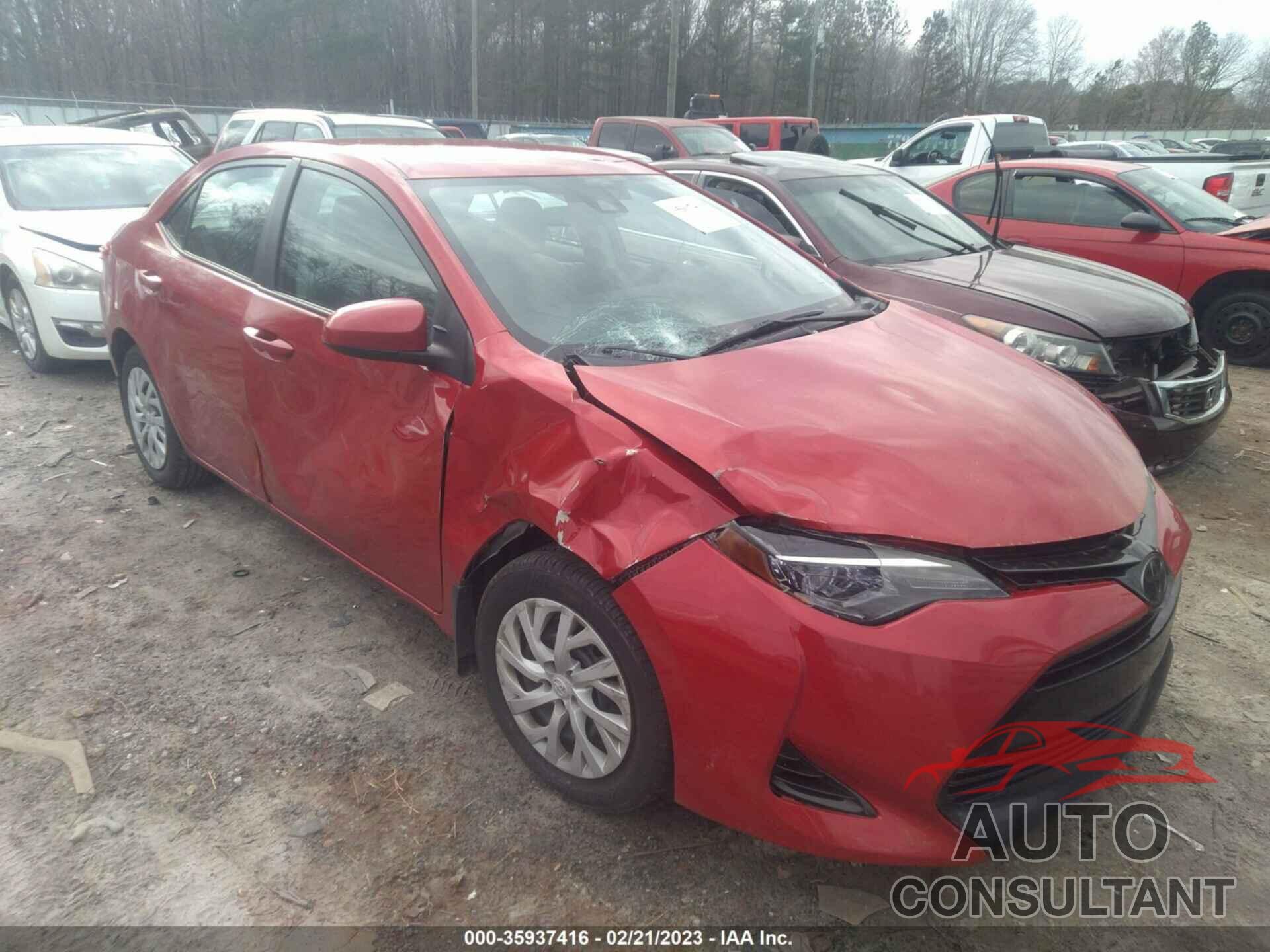 TOYOTA COROLLA 2018 - 5YFBURHE8JP763036