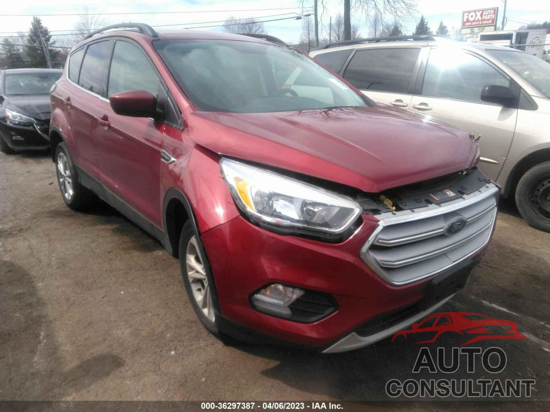 FORD ESCAPE 2018 - 1FMCU9GDXJUA28912