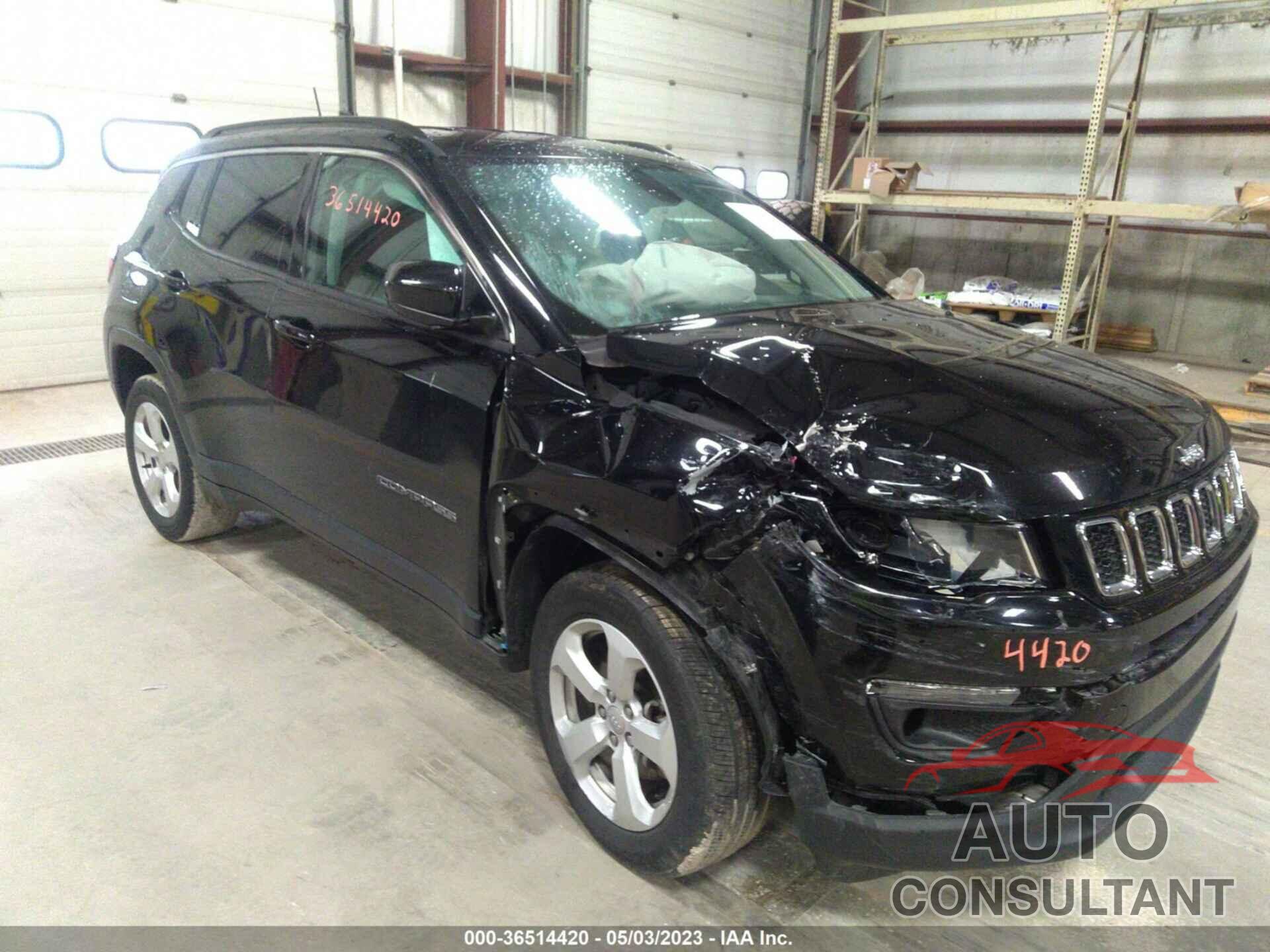 JEEP COMPASS 2019 - 3C4NJDBB3KT849845