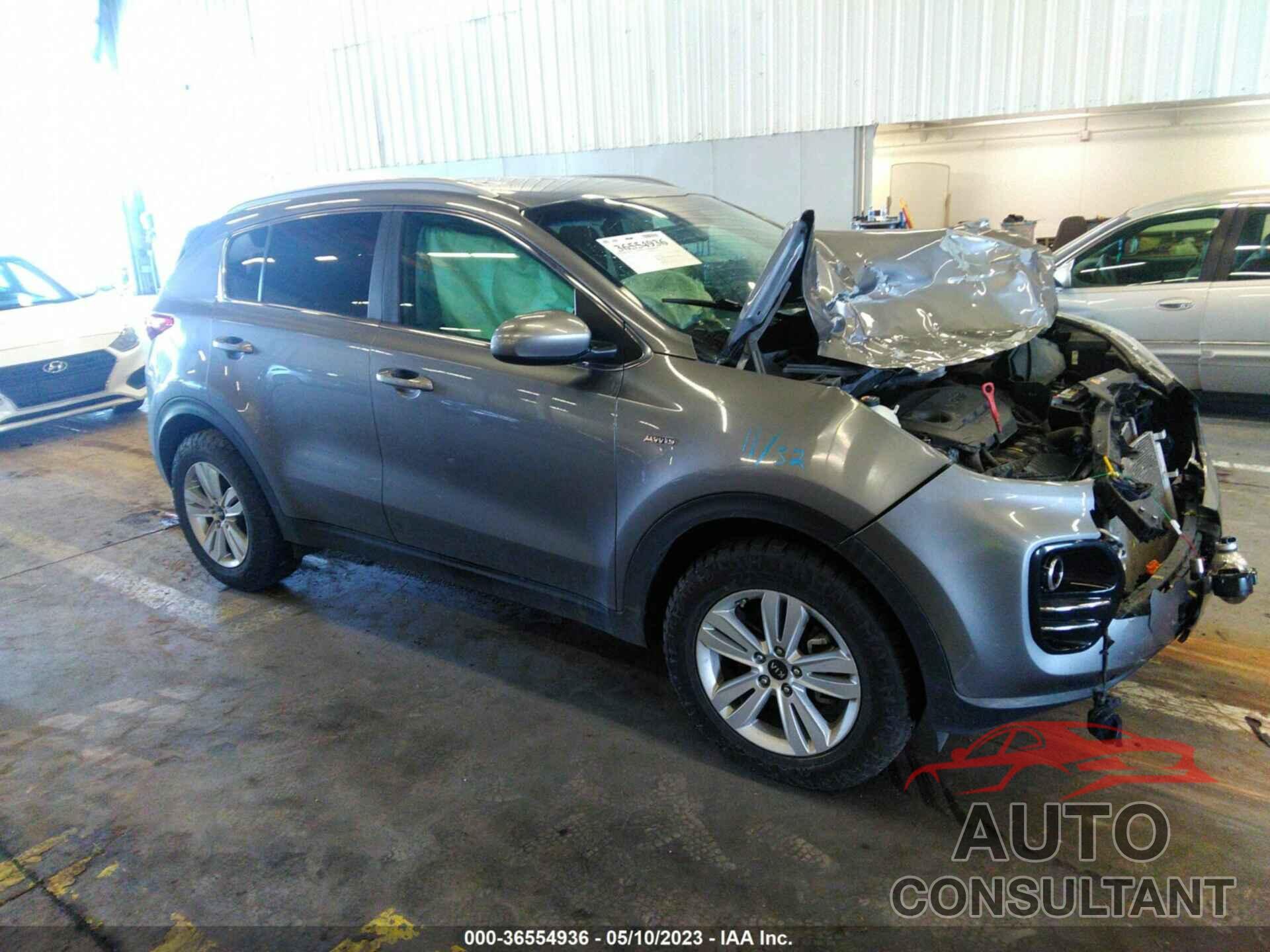 KIA SPORTAGE 2017 - KNDPMCAC4H7244928