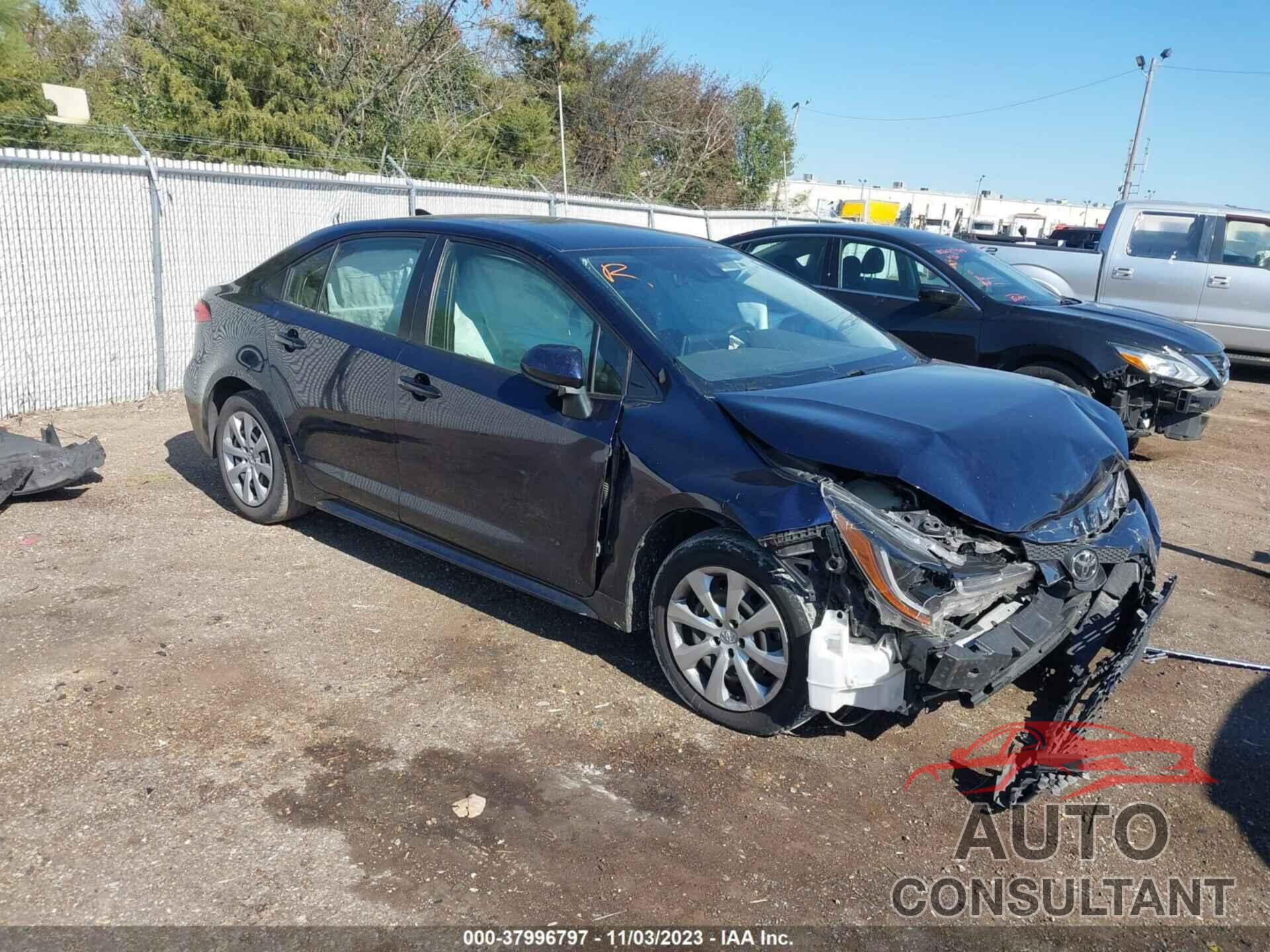TOYOTA COROLLA 2021 - JTDEPMAE6MJ128875