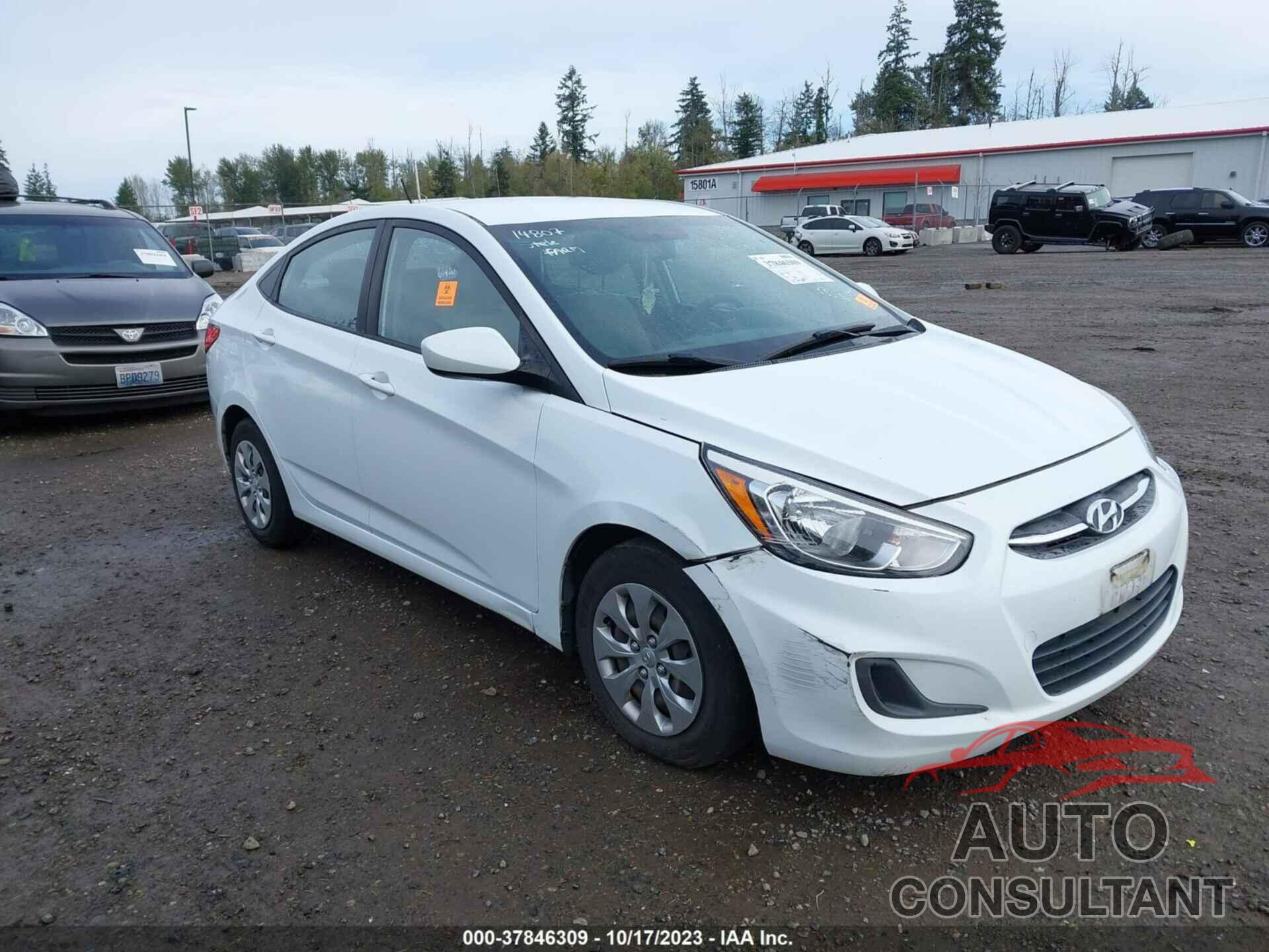 HYUNDAI ACCENT 2017 - KMHCT4AE0HU174172