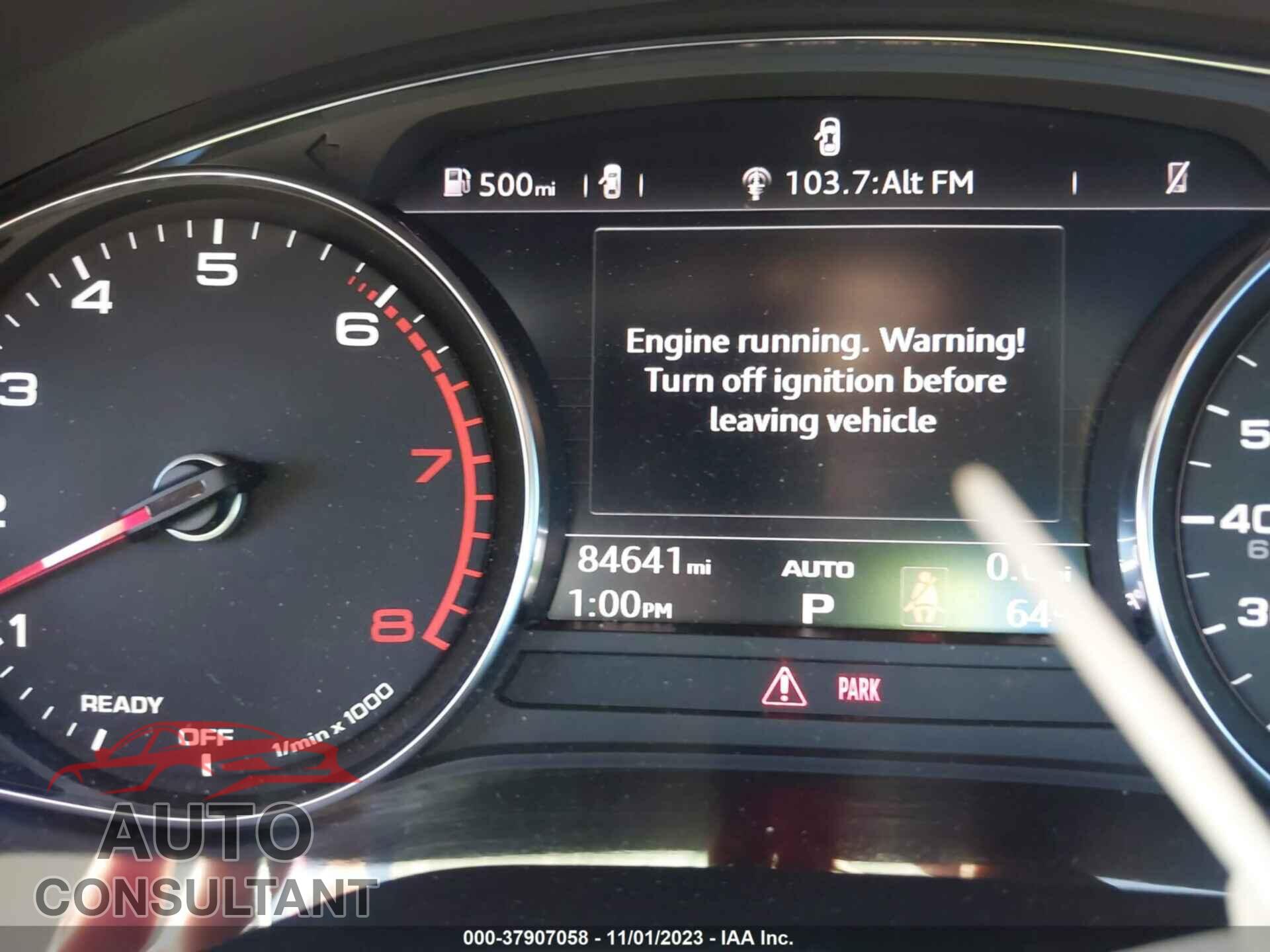 AUDI A4 2019 - WAUGMAF41KN007528