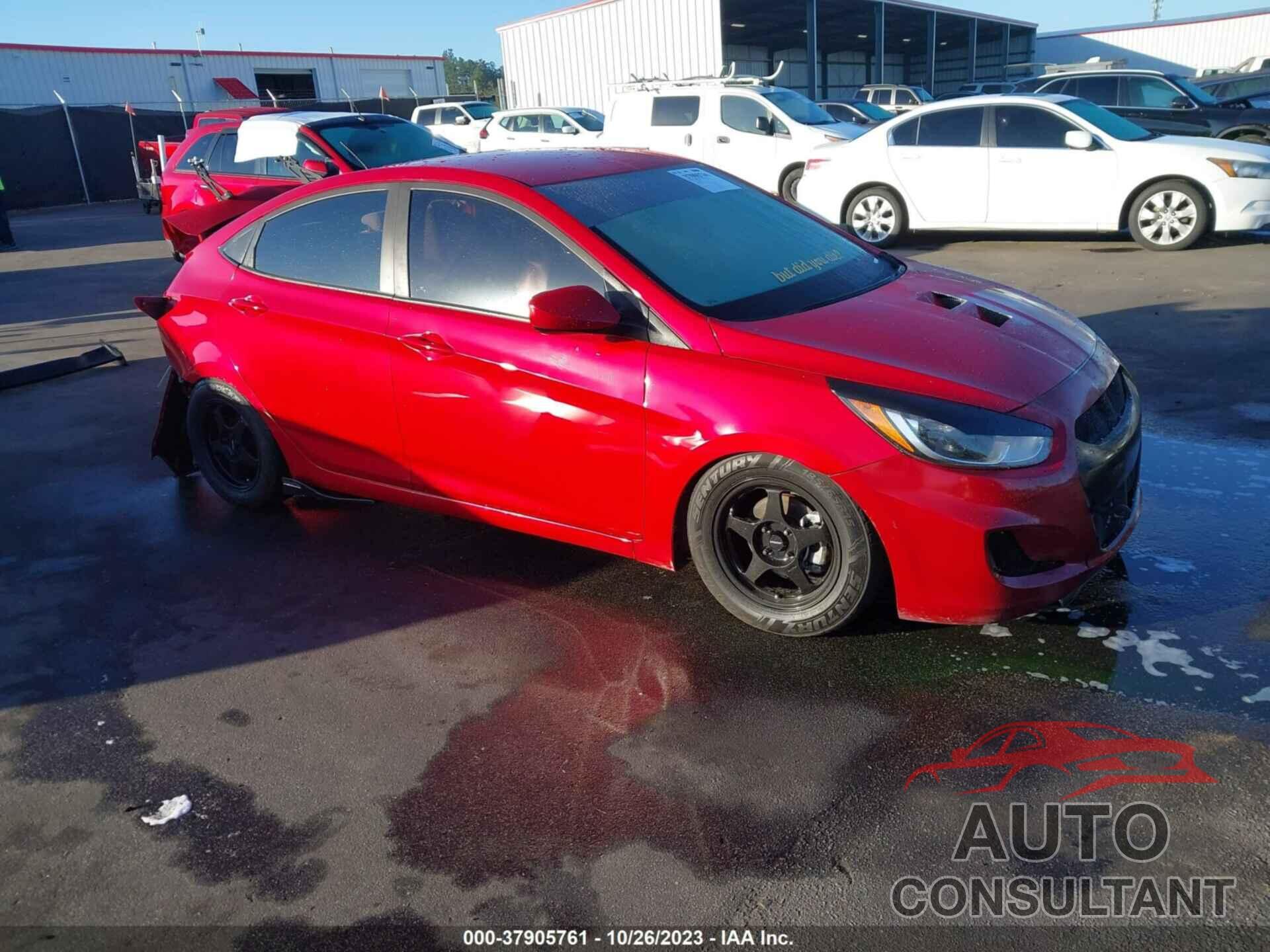 HYUNDAI ACCENT 2017 - KMHCT4AE9HU345419