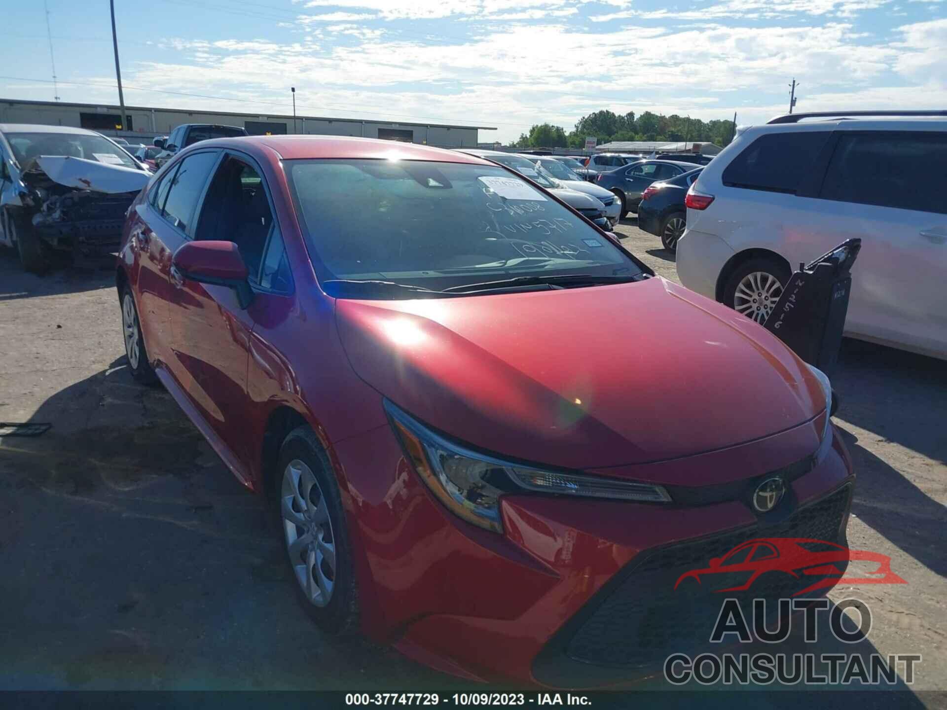 TOYOTA COROLLA 2021 - JTDEPMAE6MJ125717
