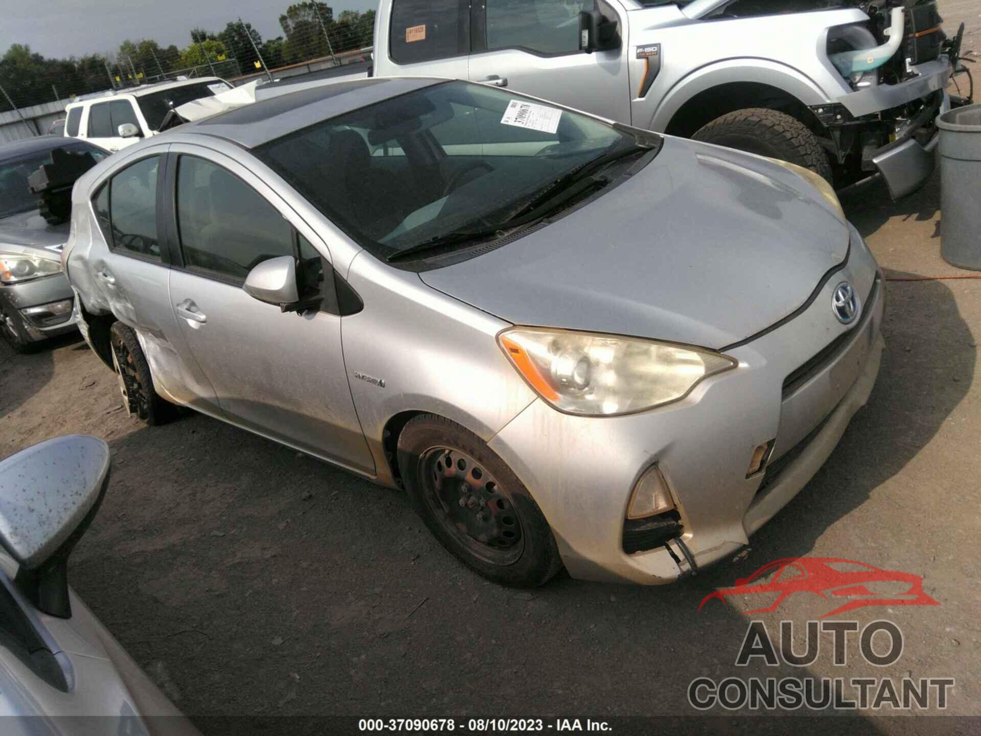 TOYOTA PRIUS C 2012 - JTDKDTB34C1001074