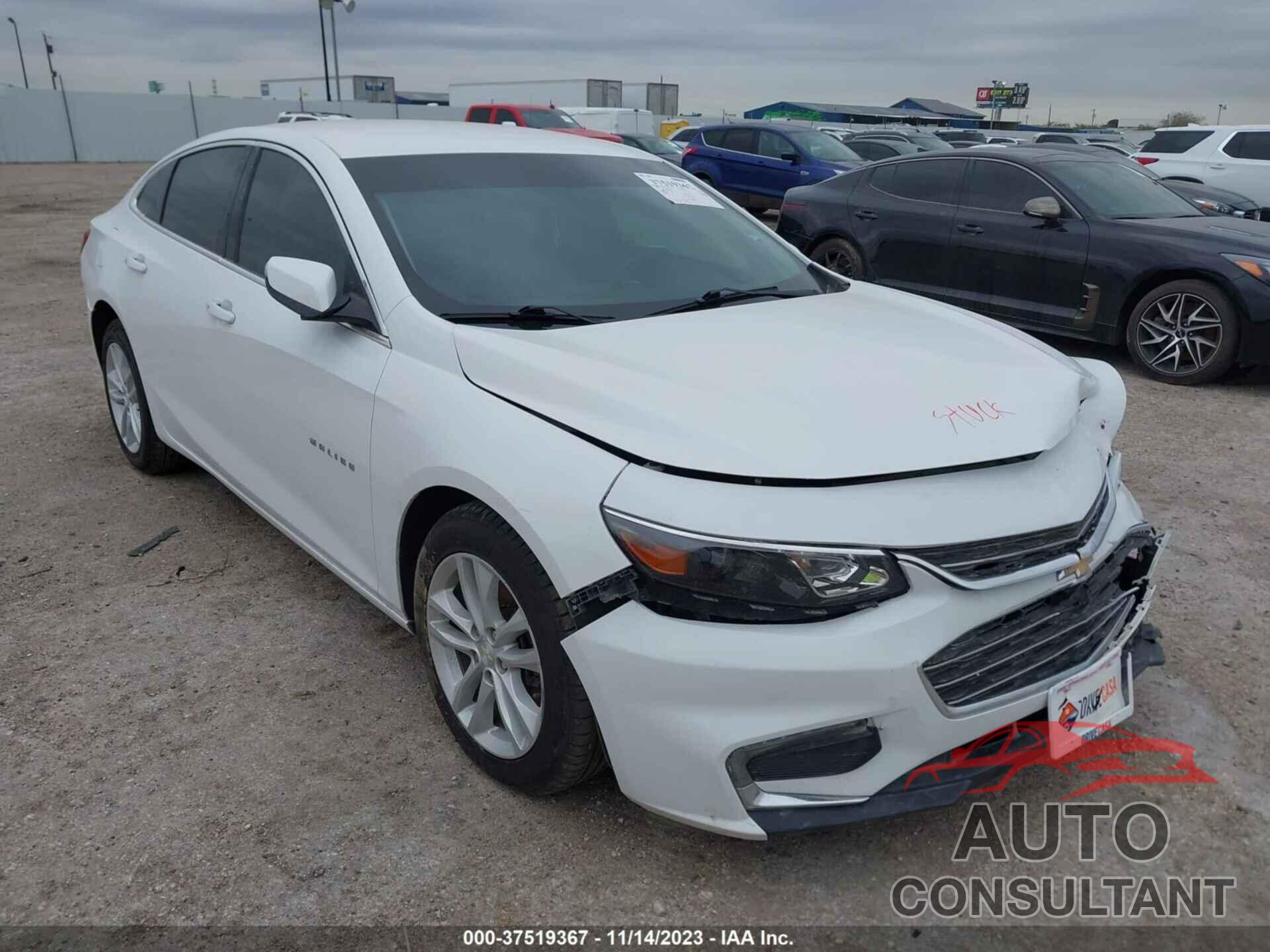 CHEVROLET MALIBU 2016 - 1G1ZE5ST6GF292198