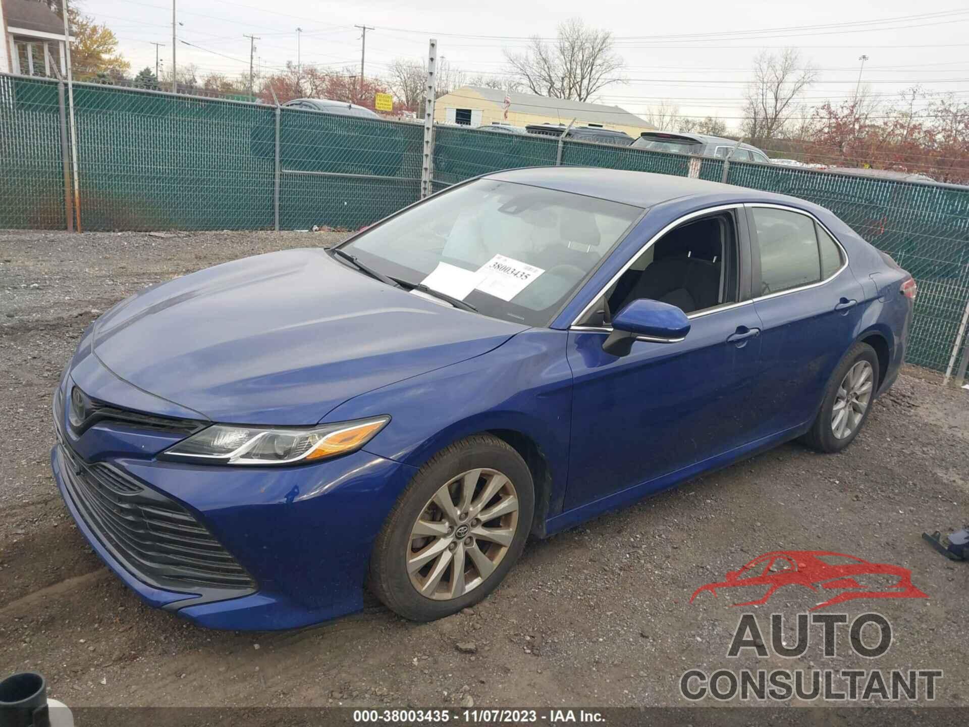 TOYOTA CAMRY 2018 - JTNB11HK2J3046118