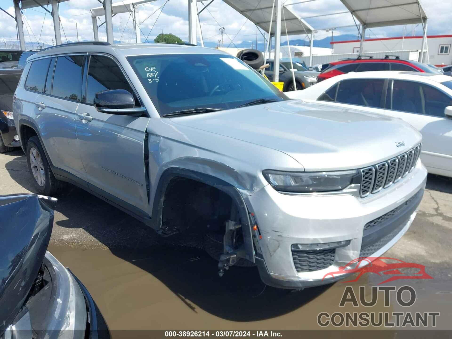 JEEP GRAND CHEROKEE 2021 - 1C4RJKBG9M8123362