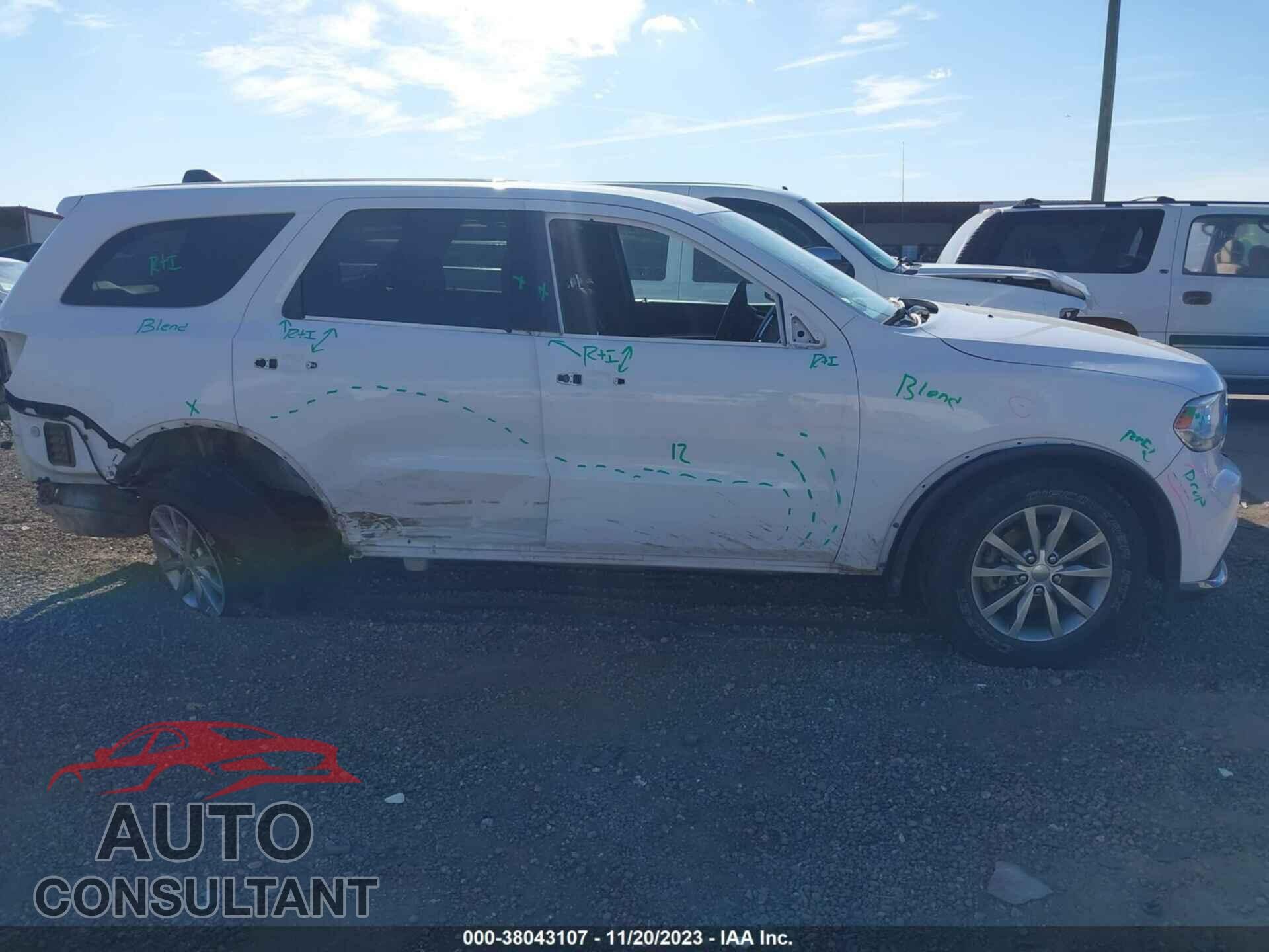 DODGE DURANGO 2017 - 1C4RDHAG9HC660473