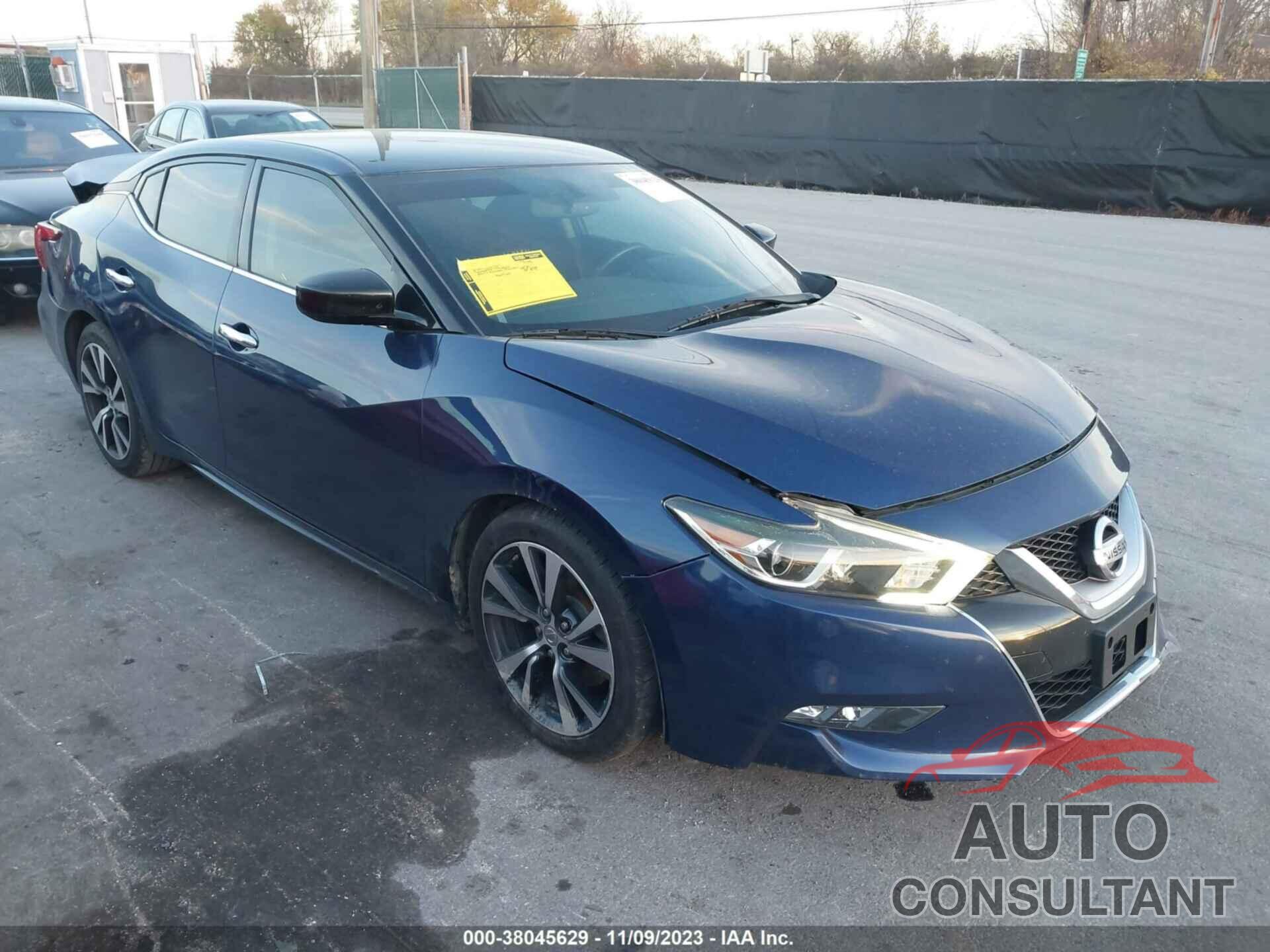 NISSAN MAXIMA 2017 - 1N4AA6APXHC368380