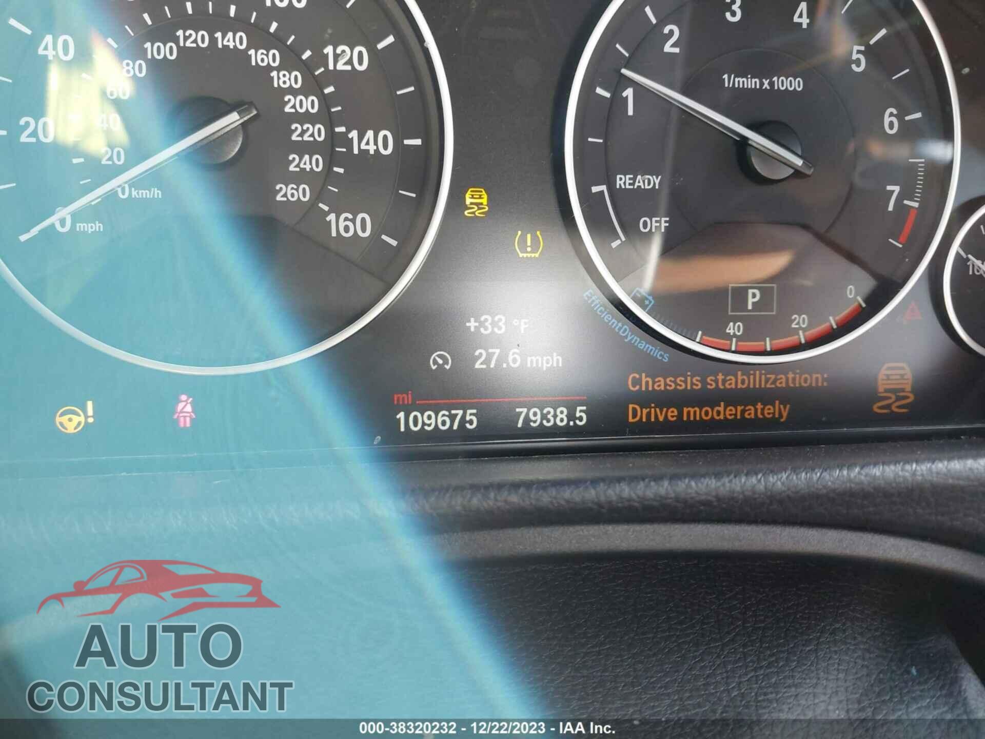 BMW 328 2016 - WBA8E3G52GNU01289